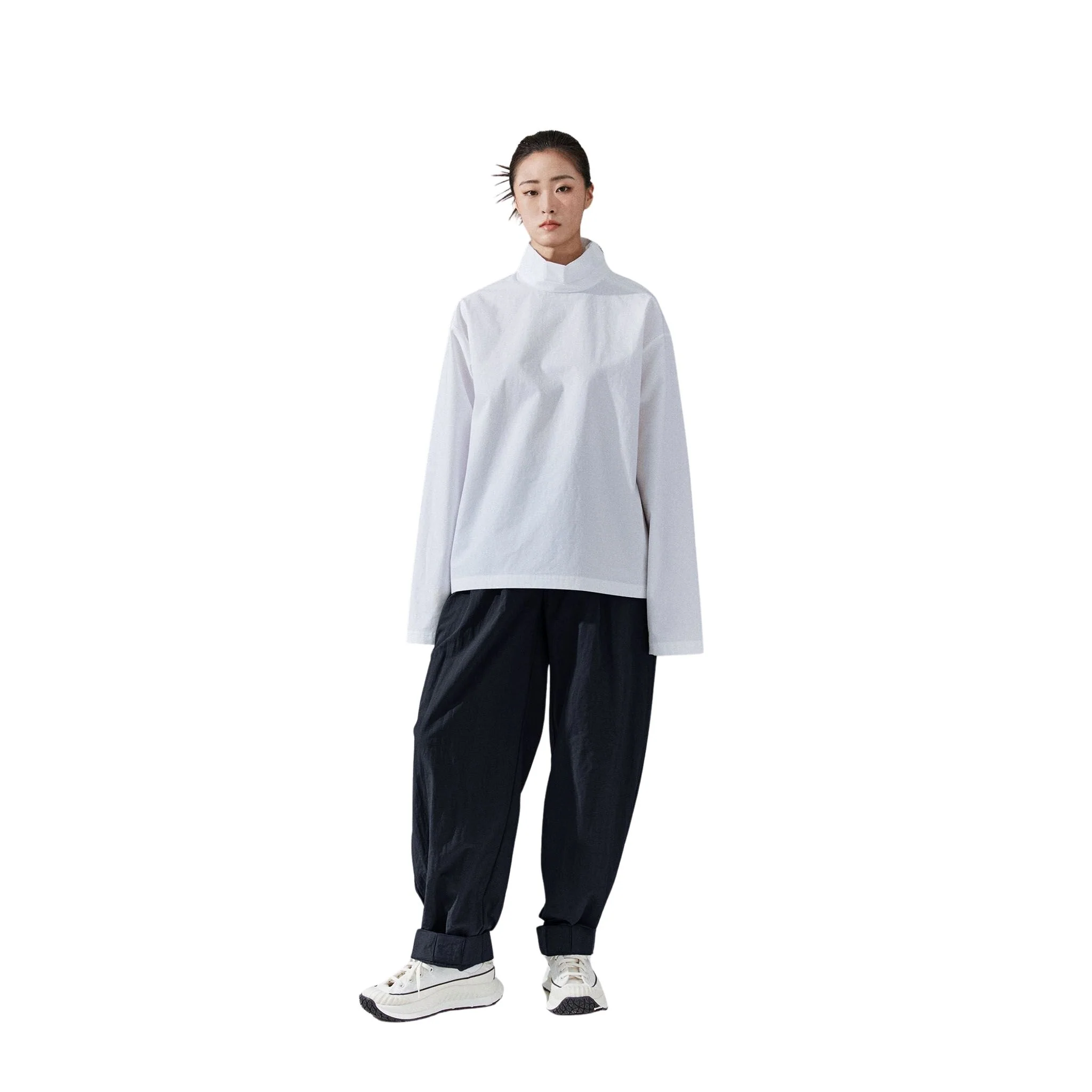 Oct-Prism Hem Balloon Pants - Image 2