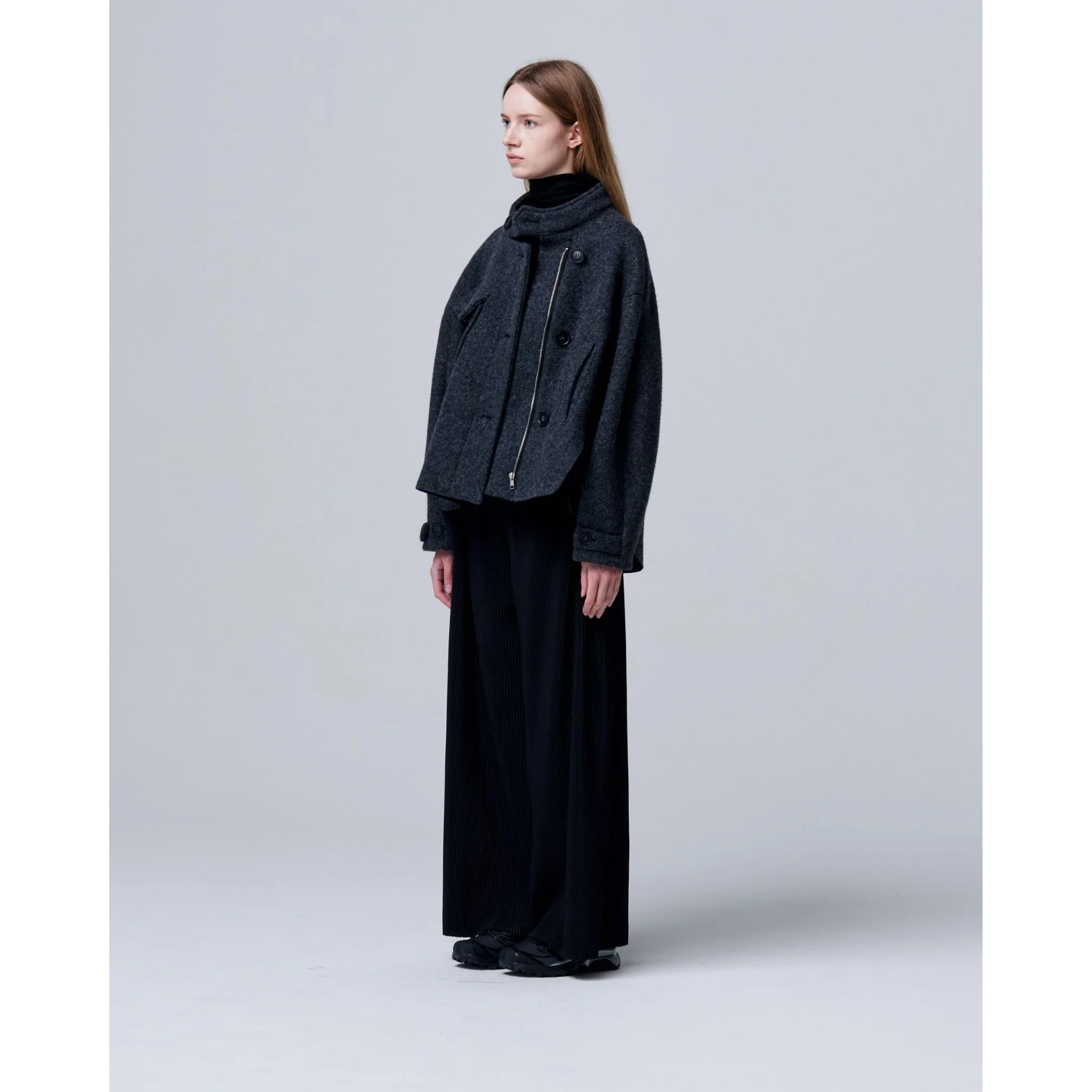 Cloud Mohair Jacket with Wool and Alpaca Blend - Image 4