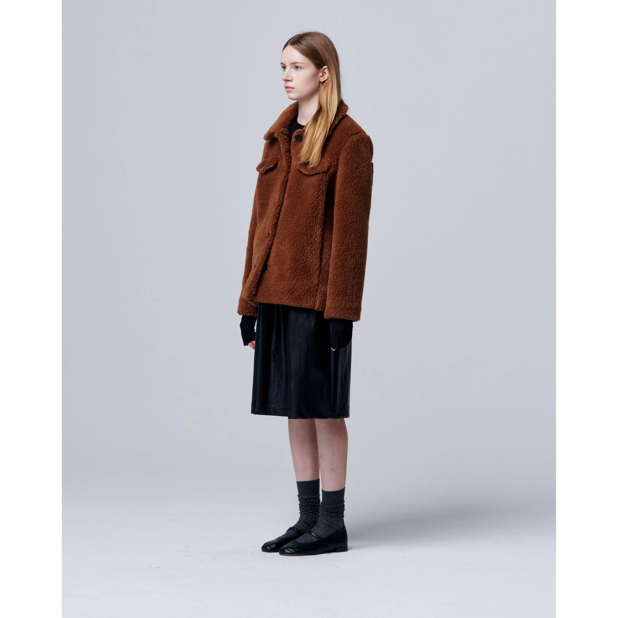 Ethereal Fur Jacket with Soft Fleece Fabric - Image 5