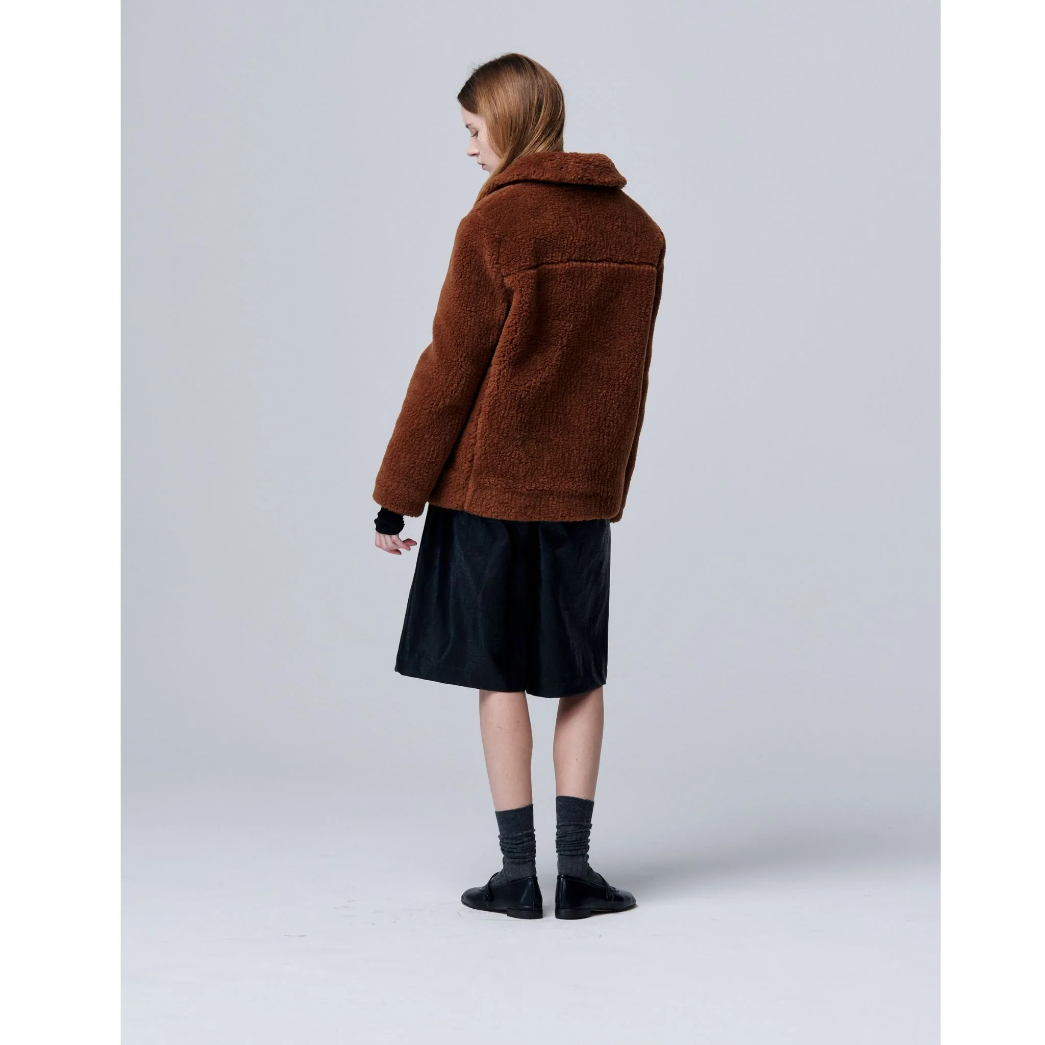 Ethereal Fur Jacket with Soft Fleece Fabric - Image 7