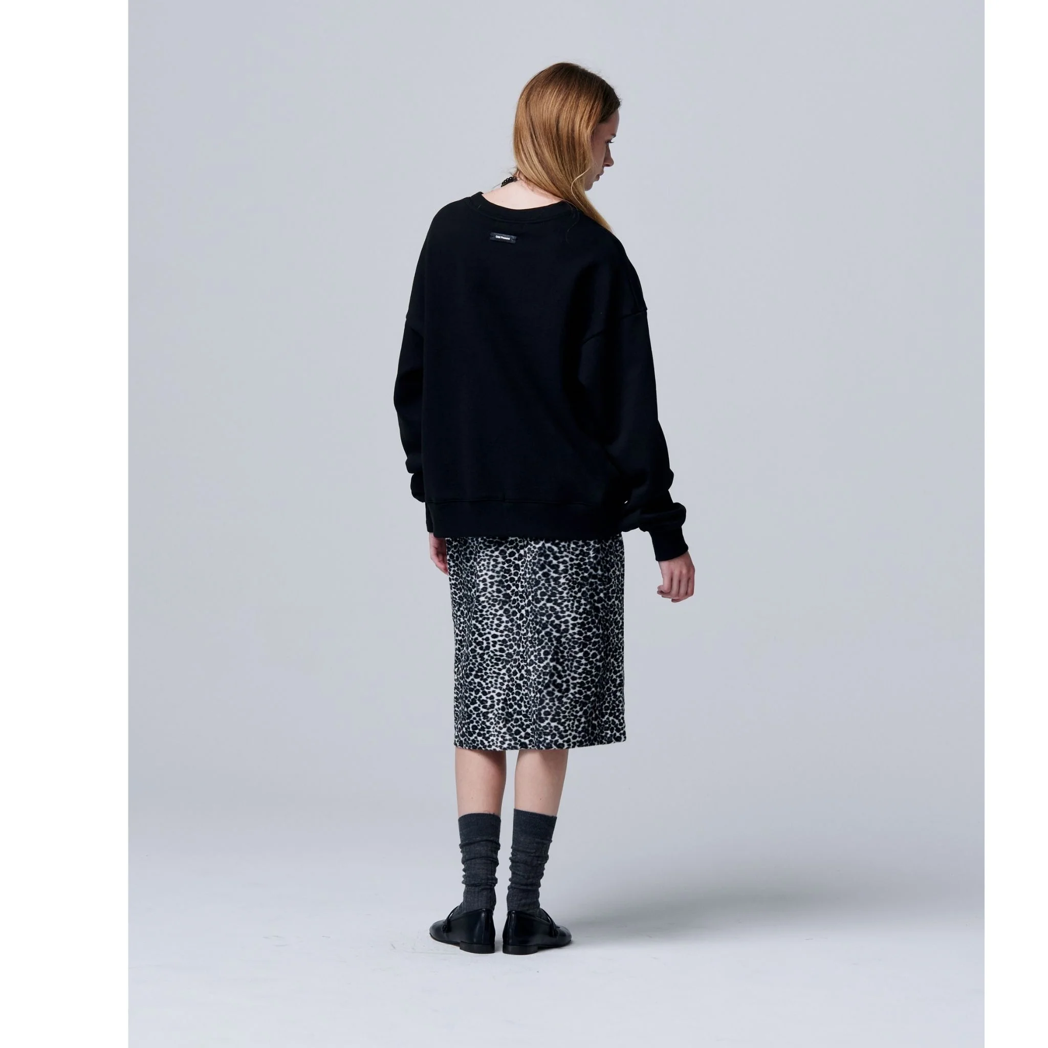Vintage Ball Sweatshirt with Ribbed Hem - Image 9