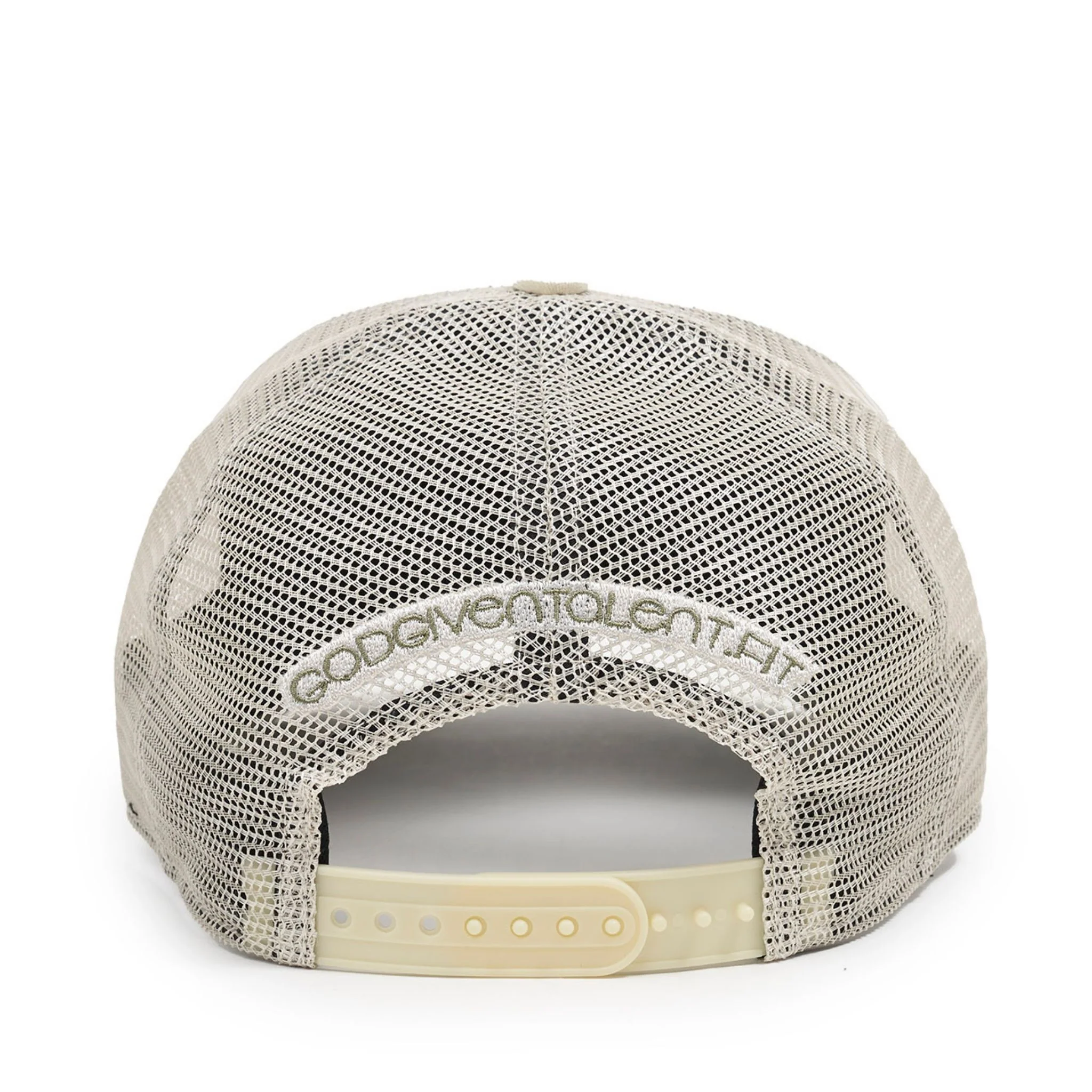 Off-White Mesh Hat Olive Green - Image 4