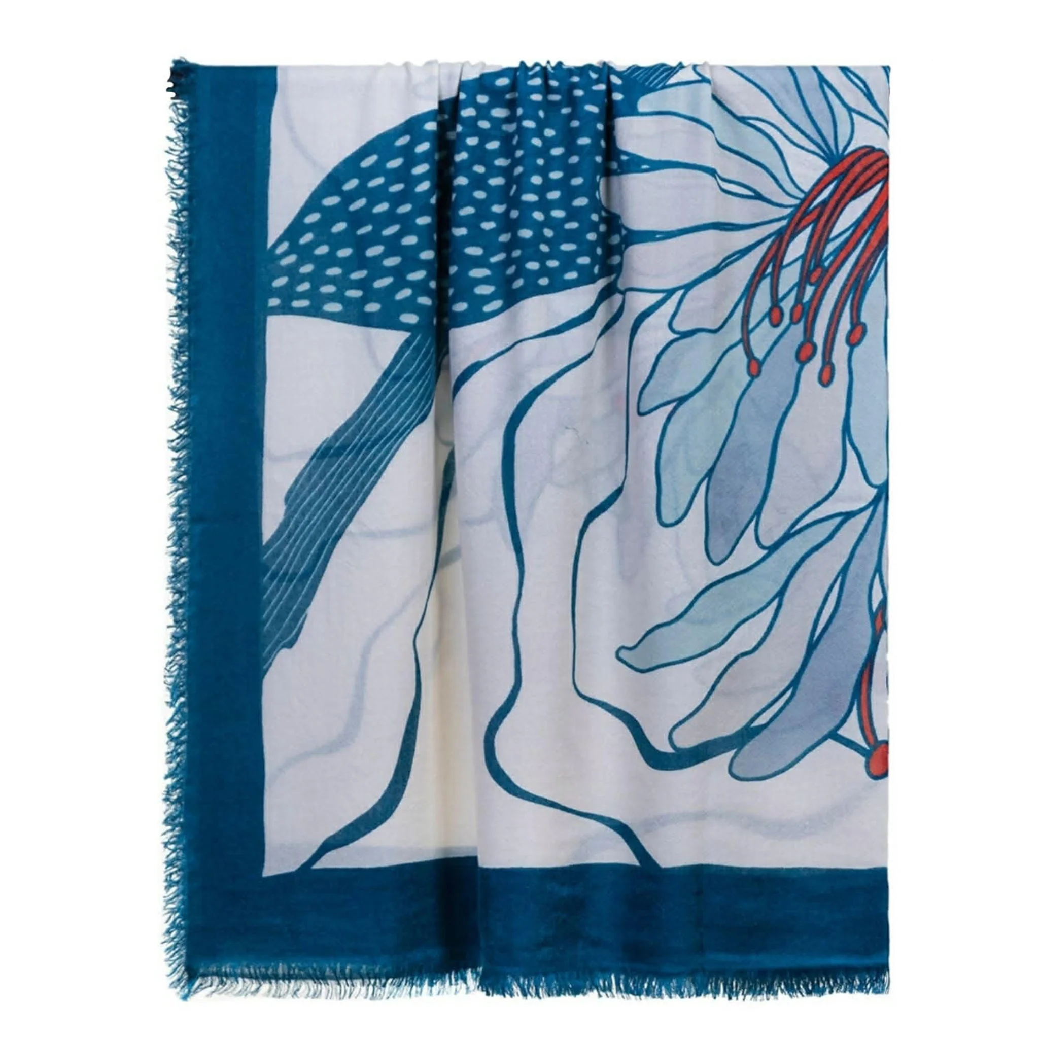 Olympia Printed Square Scarf
