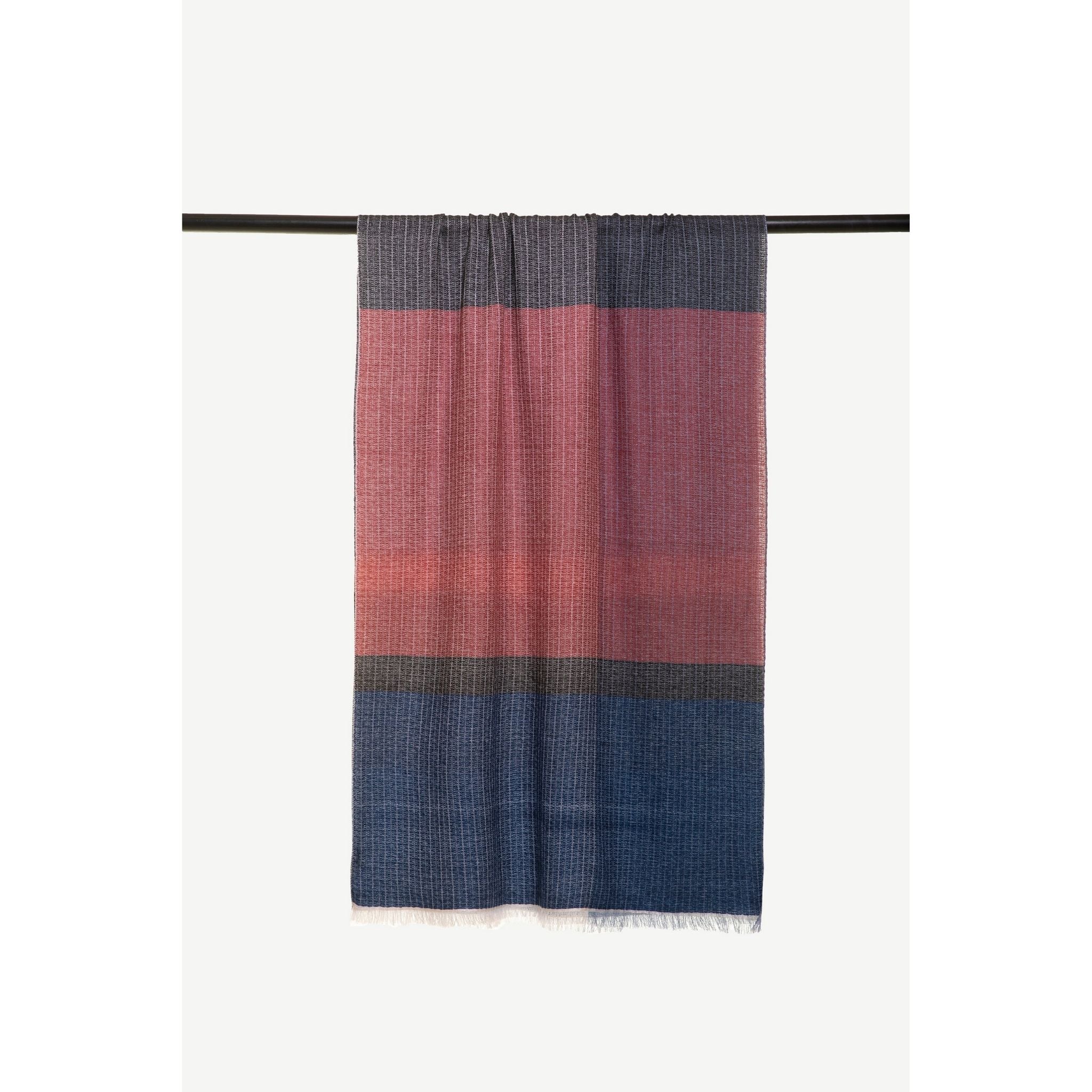 Rough Weave Plain Unisex Scarf - Image 4