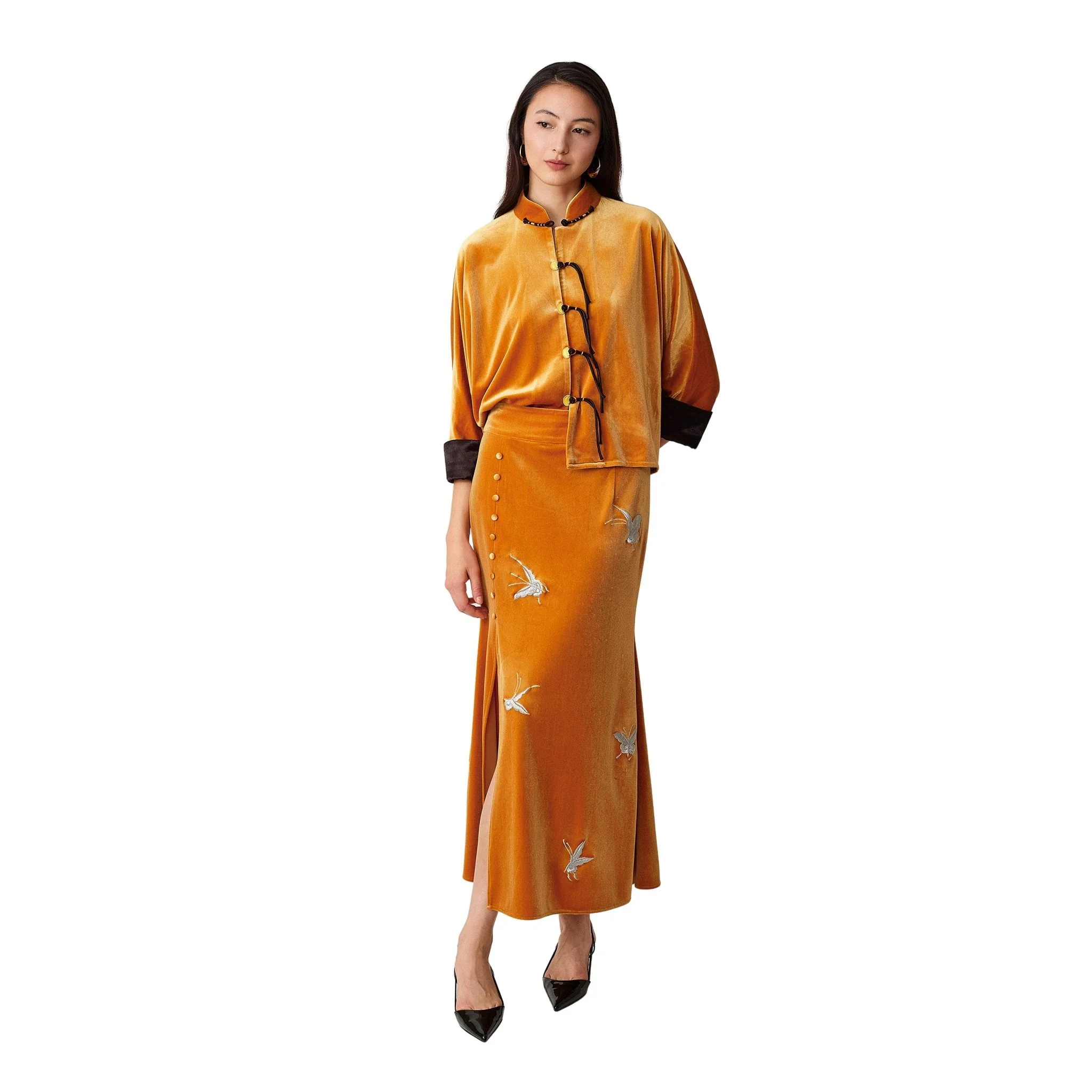 Orange Yuan-Bao Jacket - Image 2
