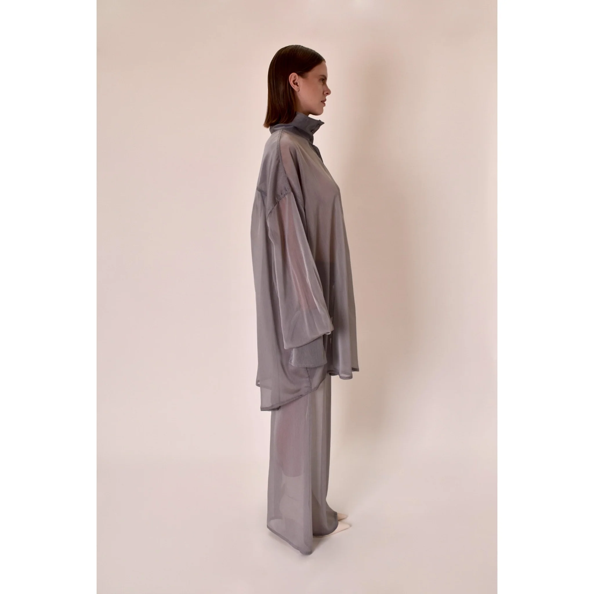 Oriental Skirt | Silver - Image 4