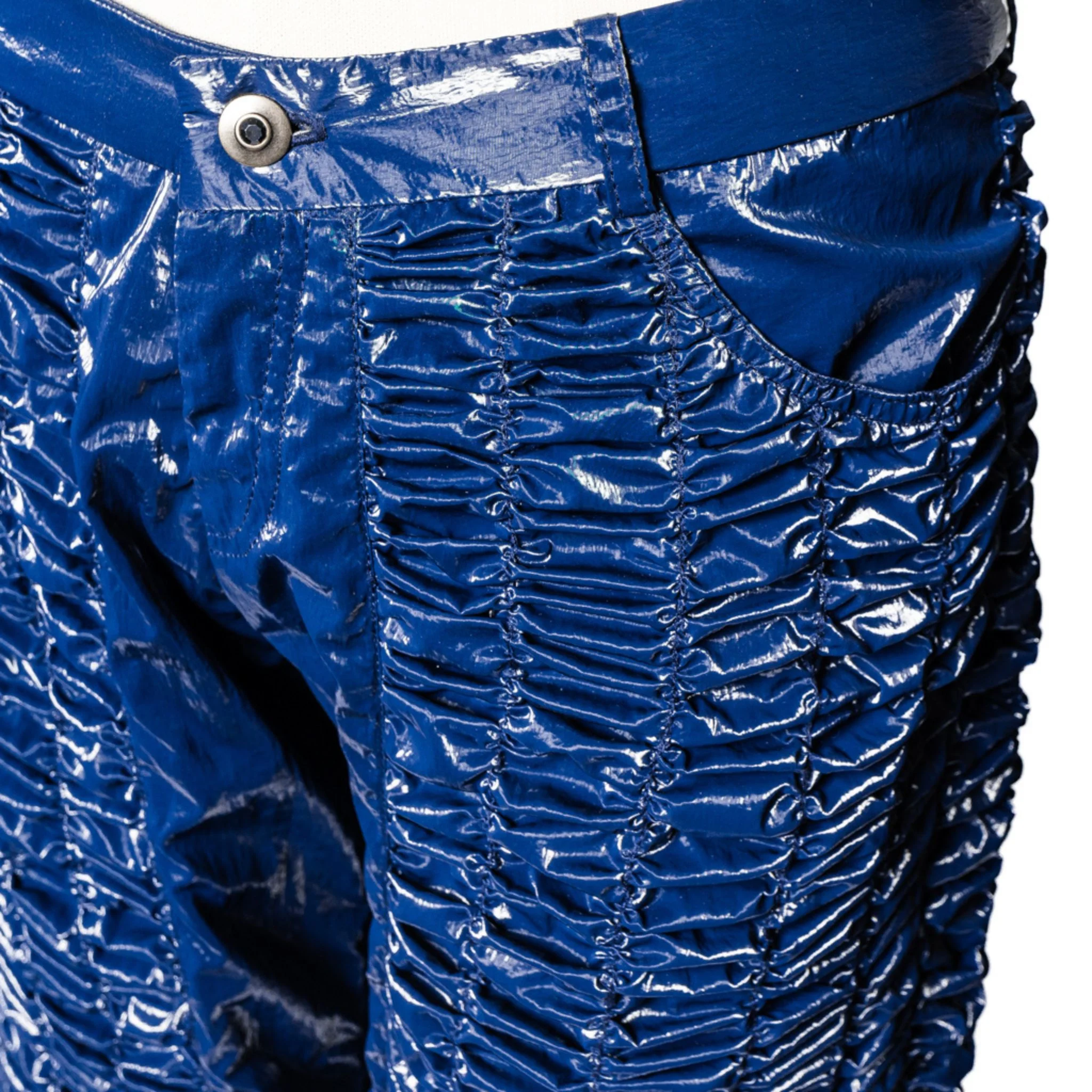 Y2K Bagys Pants | Navy - Image 3