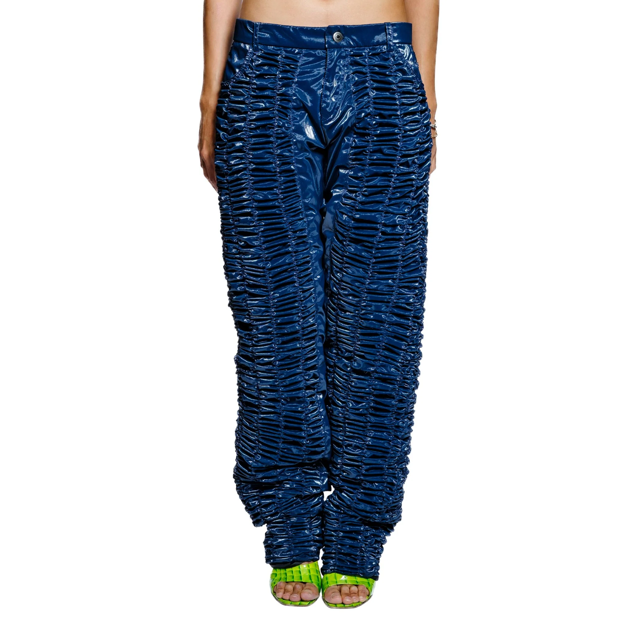 Y2K Bagys Pants | Navy - Image 9