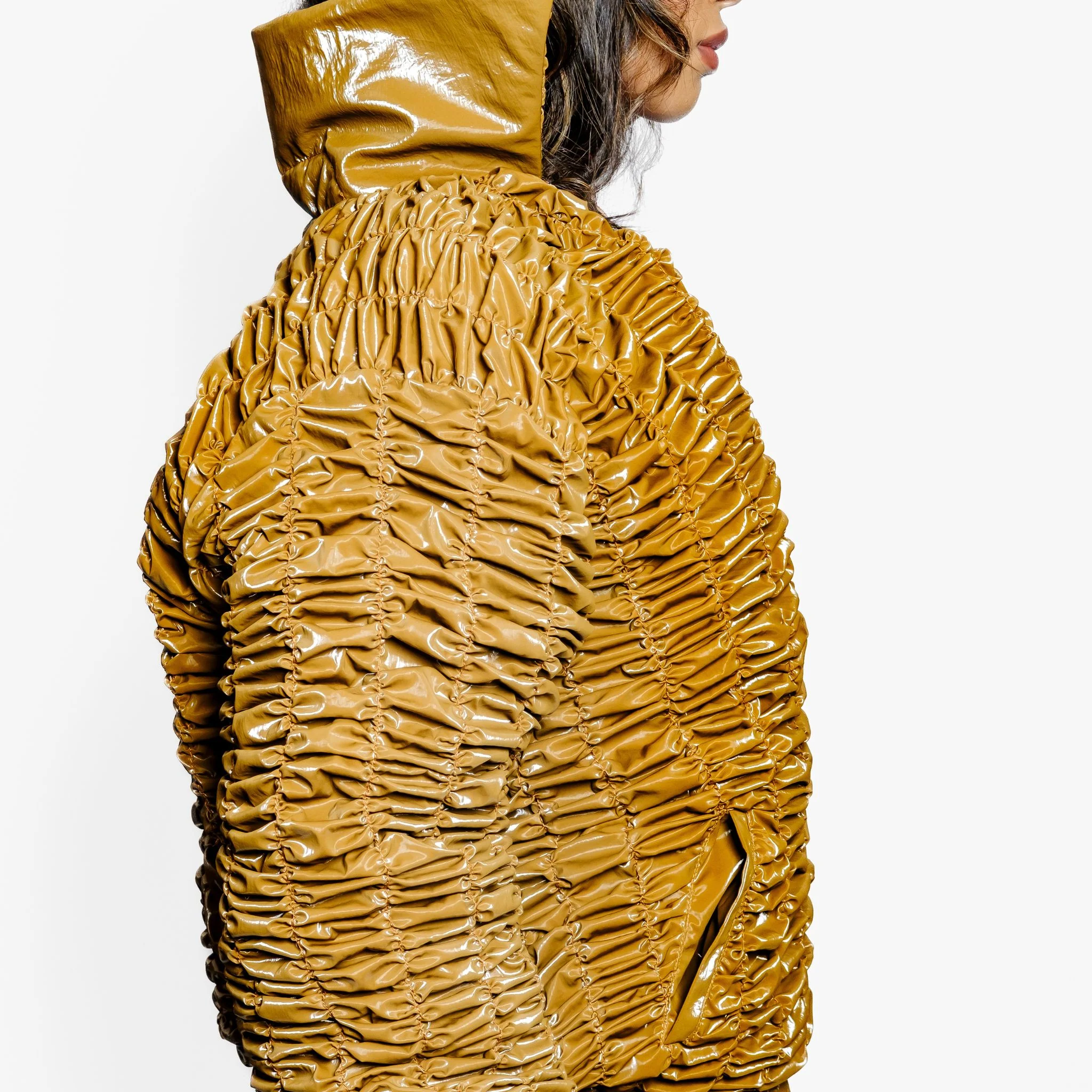 Y2K Bomber | Tan - Image 6