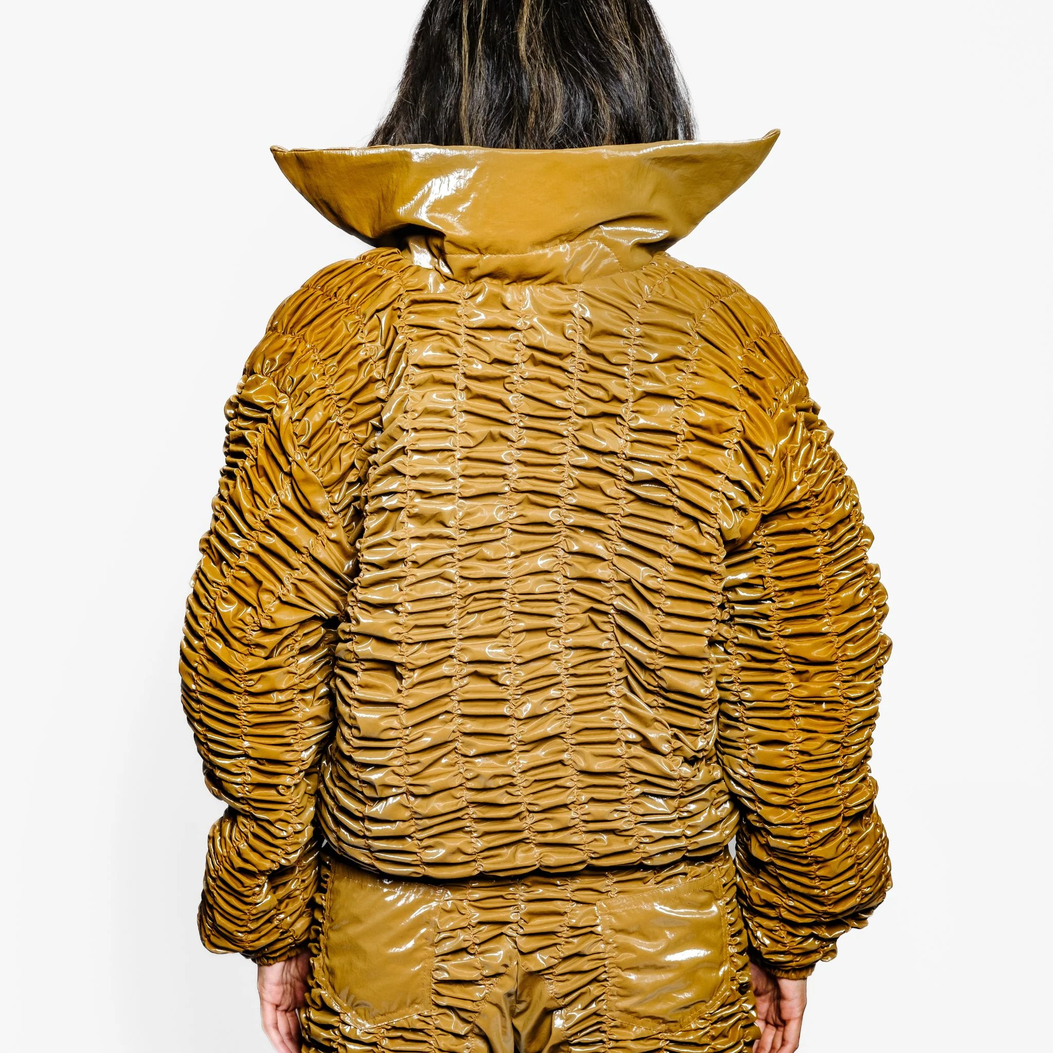 Y2K Bomber | Tan - Image 9