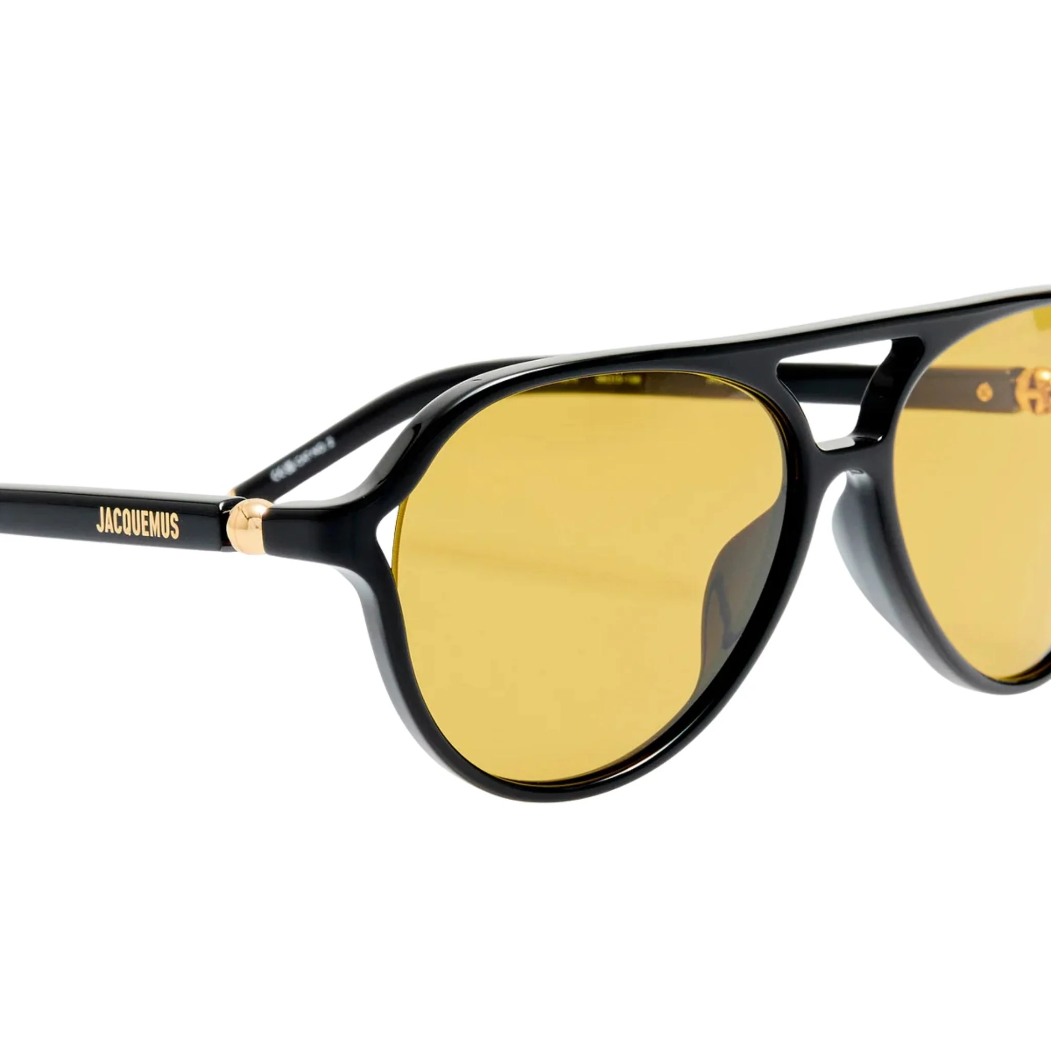 Pastro Sunglasses | Black and Yellow - Image 2