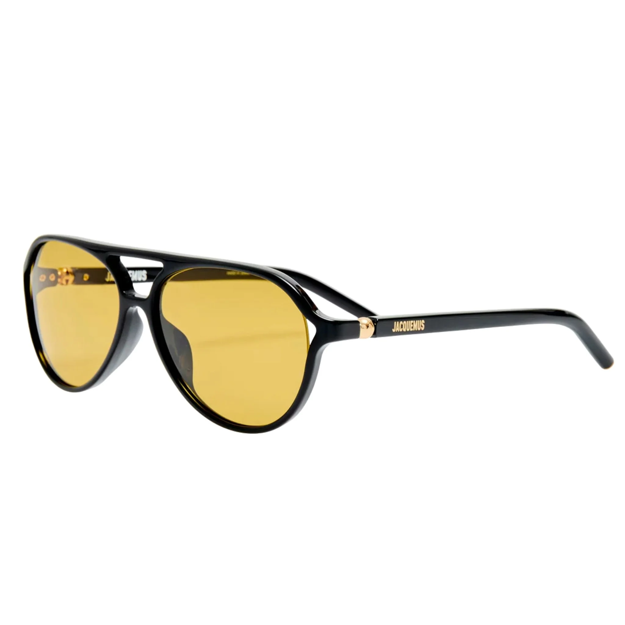 Pastro Sunglasses | Black and Yellow - Image 3