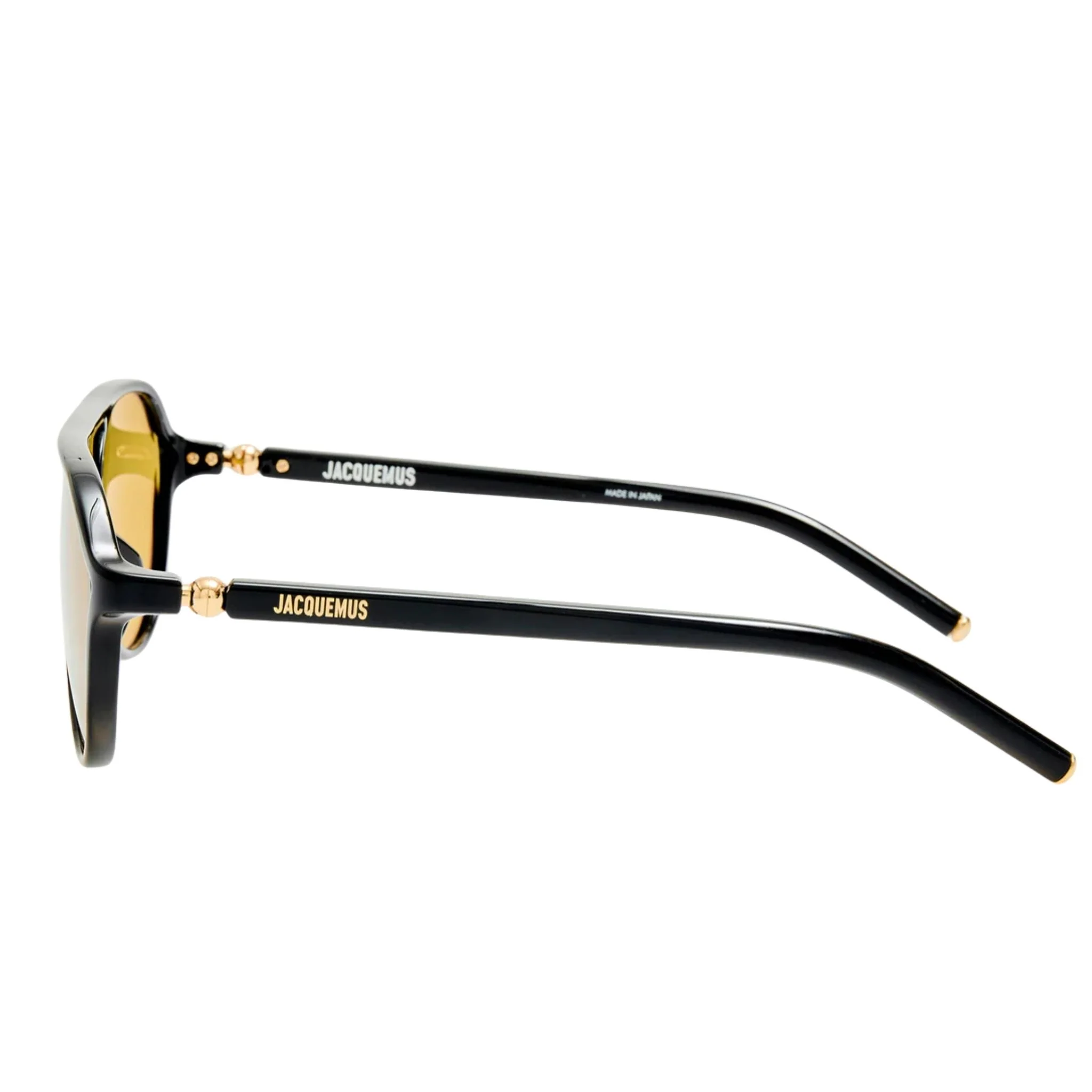 Pastro Sunglasses | Black and Yellow - Image 4