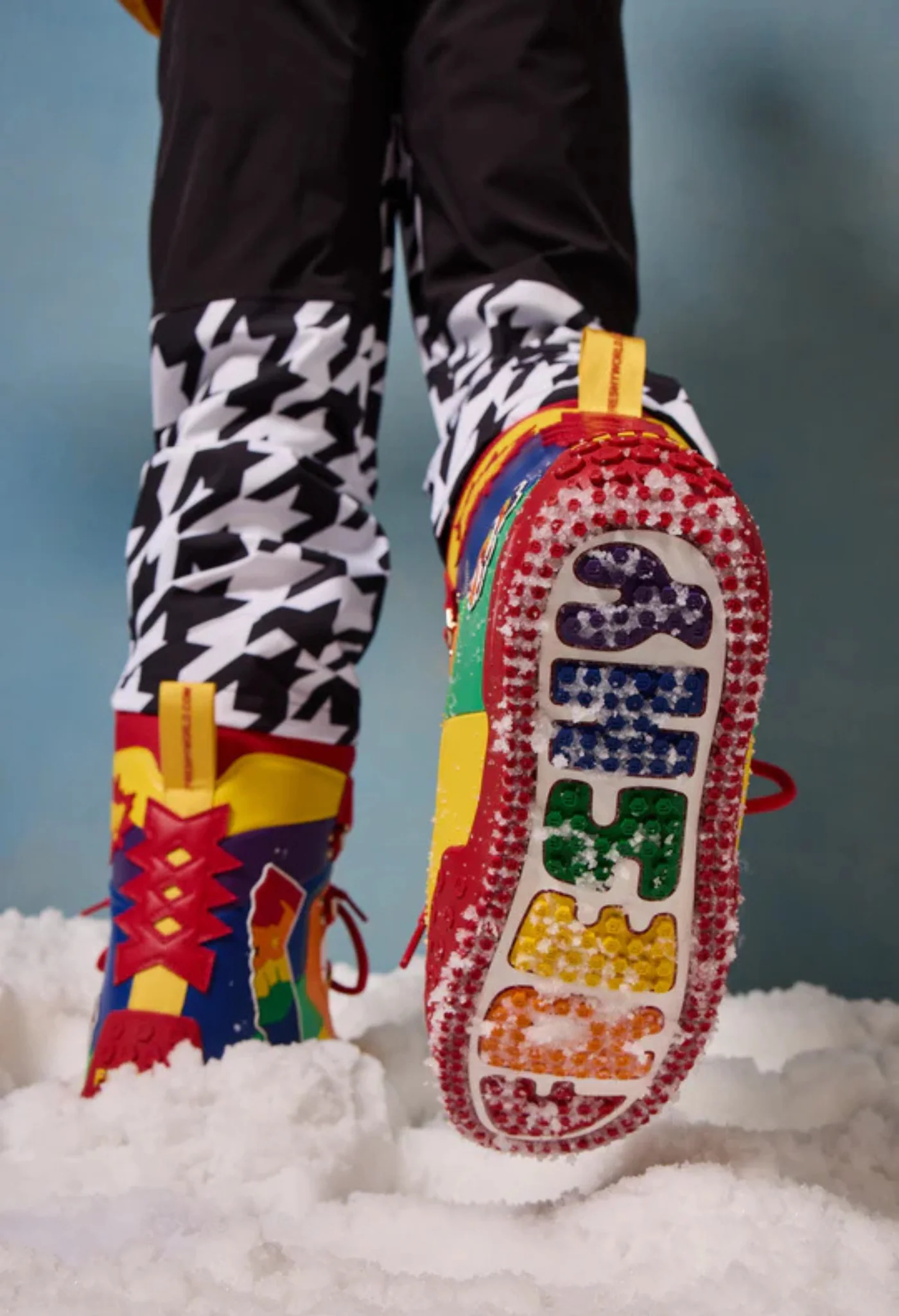 Pow Stomps Snowboard Boots | Rainbow - Image 11
