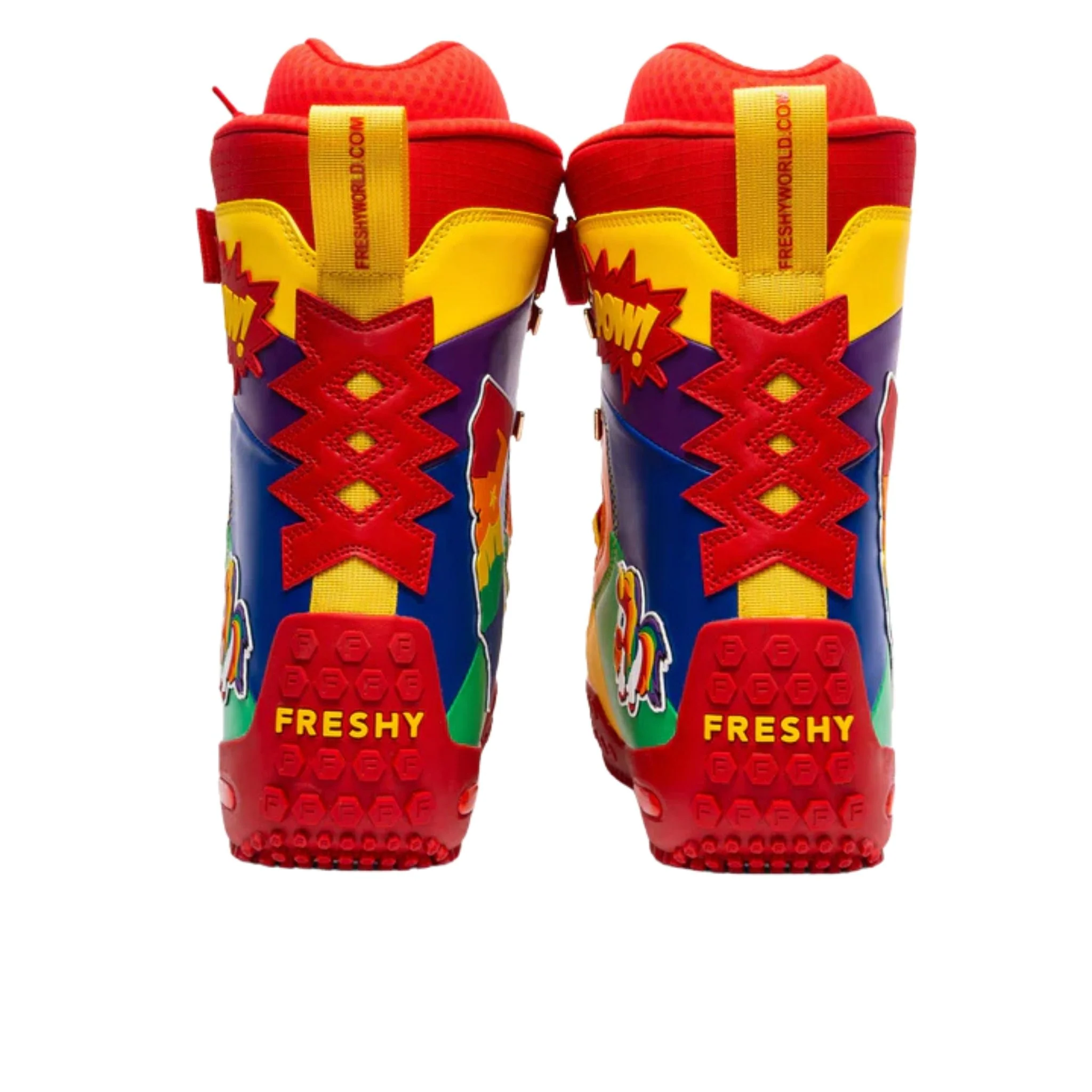 Pow Stomps Snowboard Boots | Rainbow - Image 4