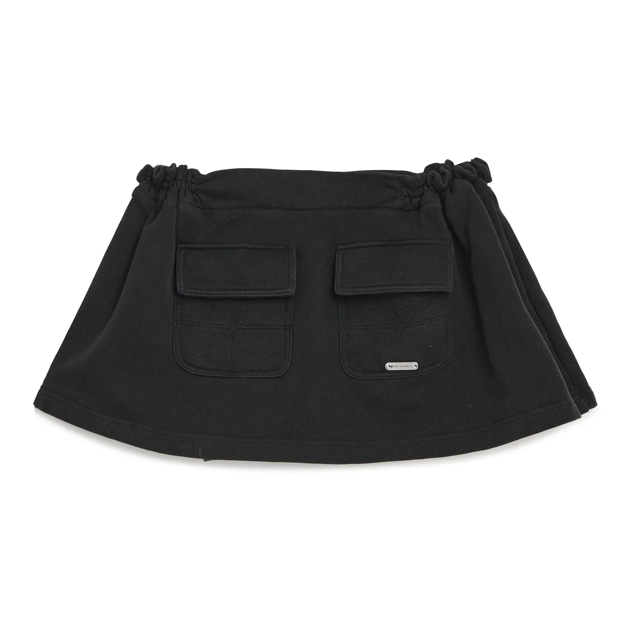 Washed Cotton Sweatskirt - Image 2