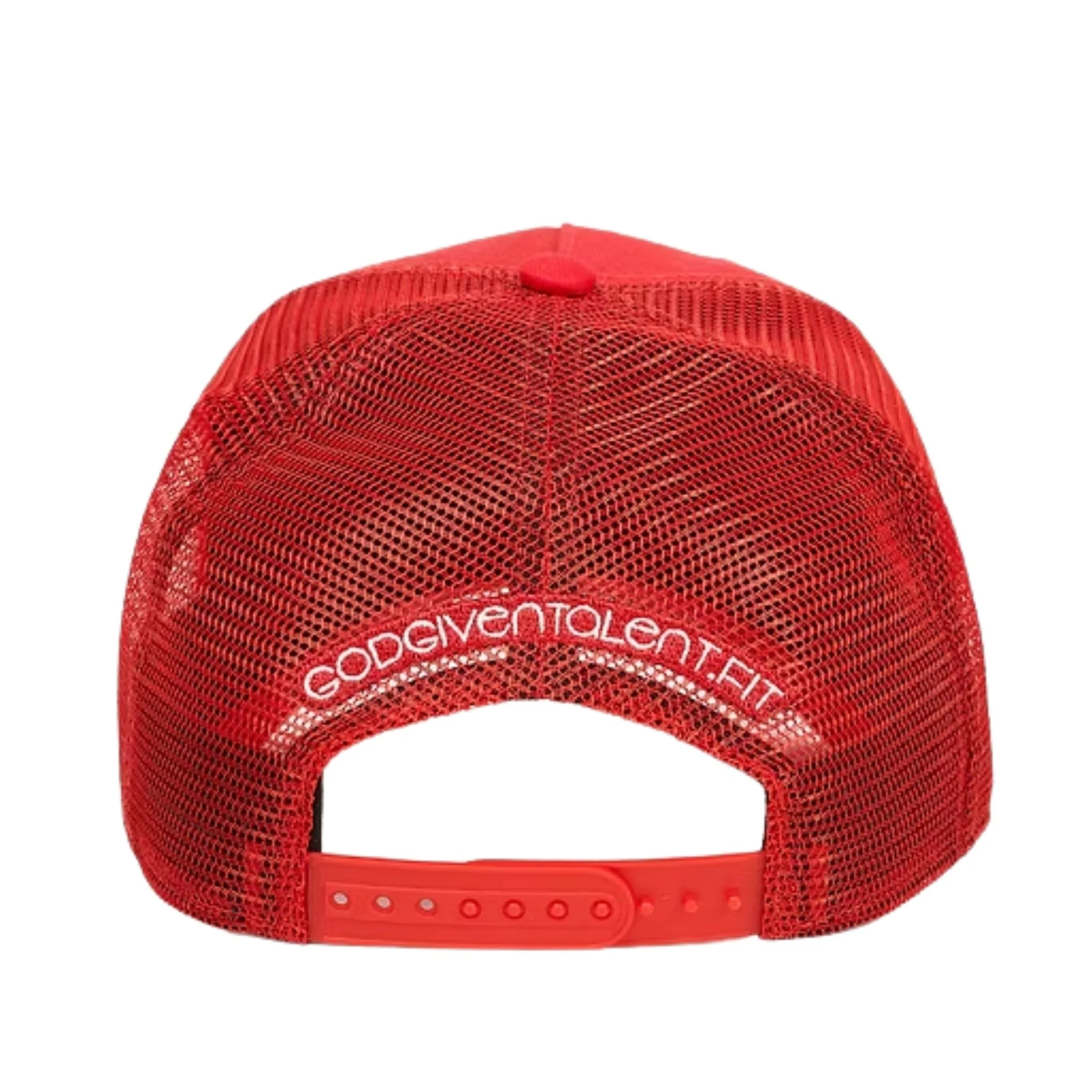 Red Shauku Mesh Hat - Image 3