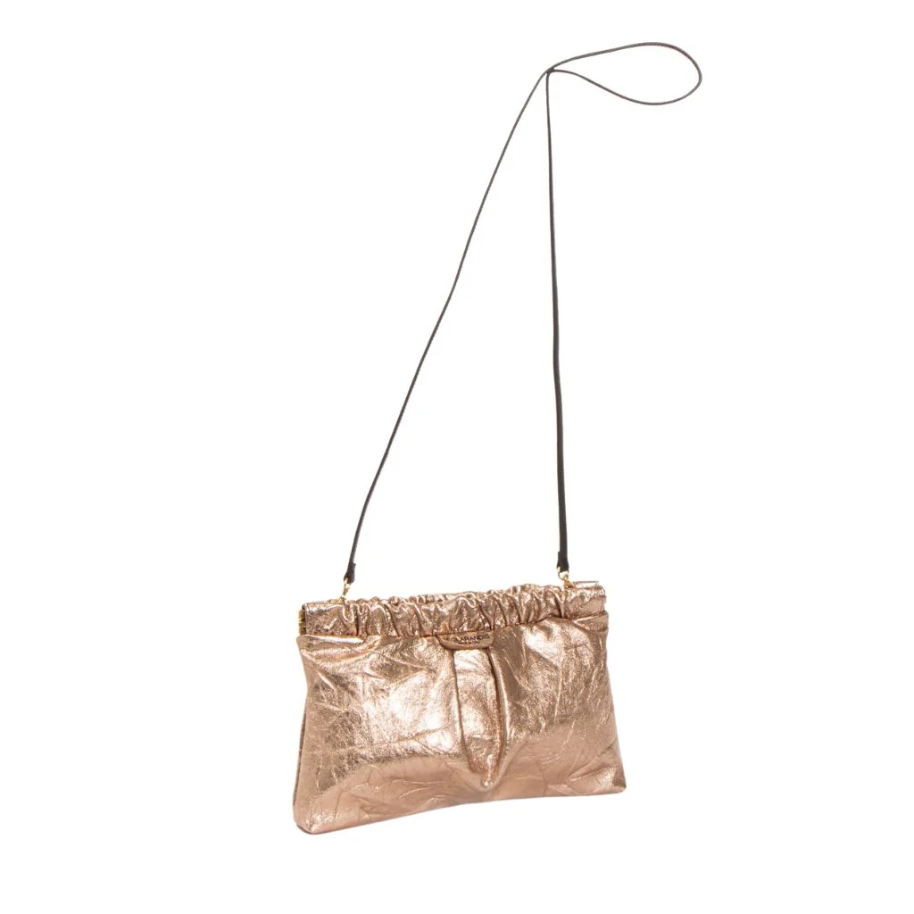 Crinkled Nappa Clutch Bag - Image 2