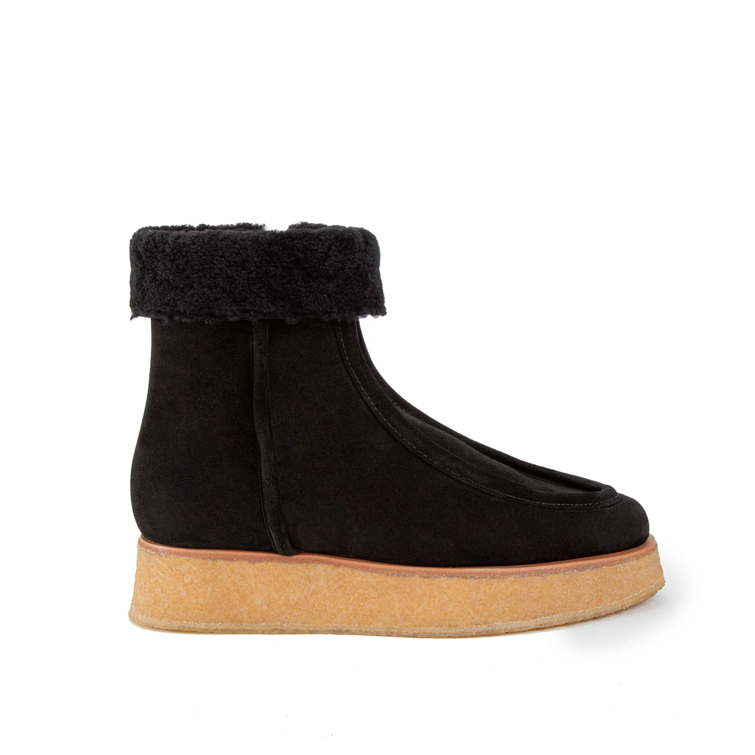 GIANNA Black Ankle Boots