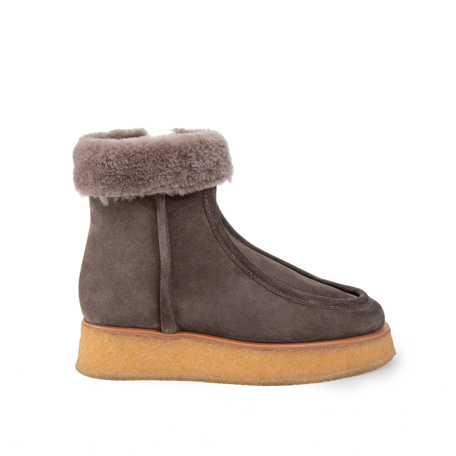 GIANNA Taupe Ankle Boots