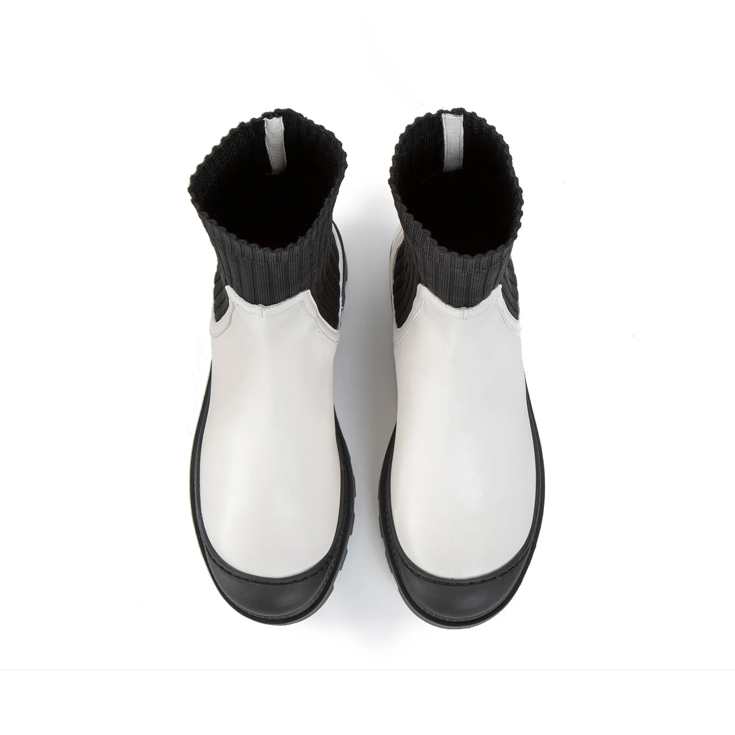 LEILA Nappa Boots | White - Image 3
