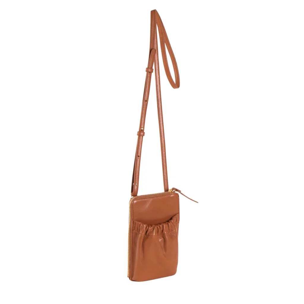Phone Crossbody Bag | Cognac - Image 2