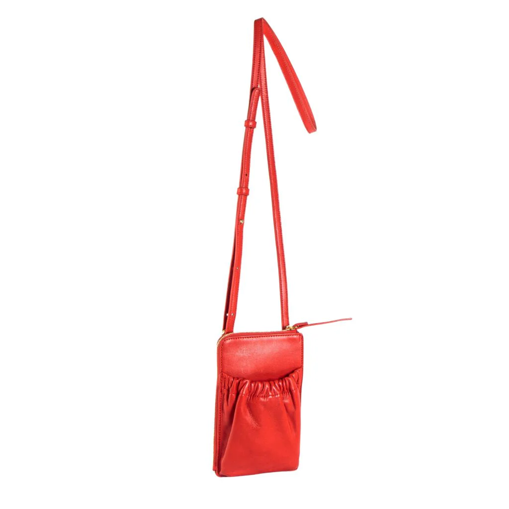 Phone Crossbody Bag | Red - Image 2