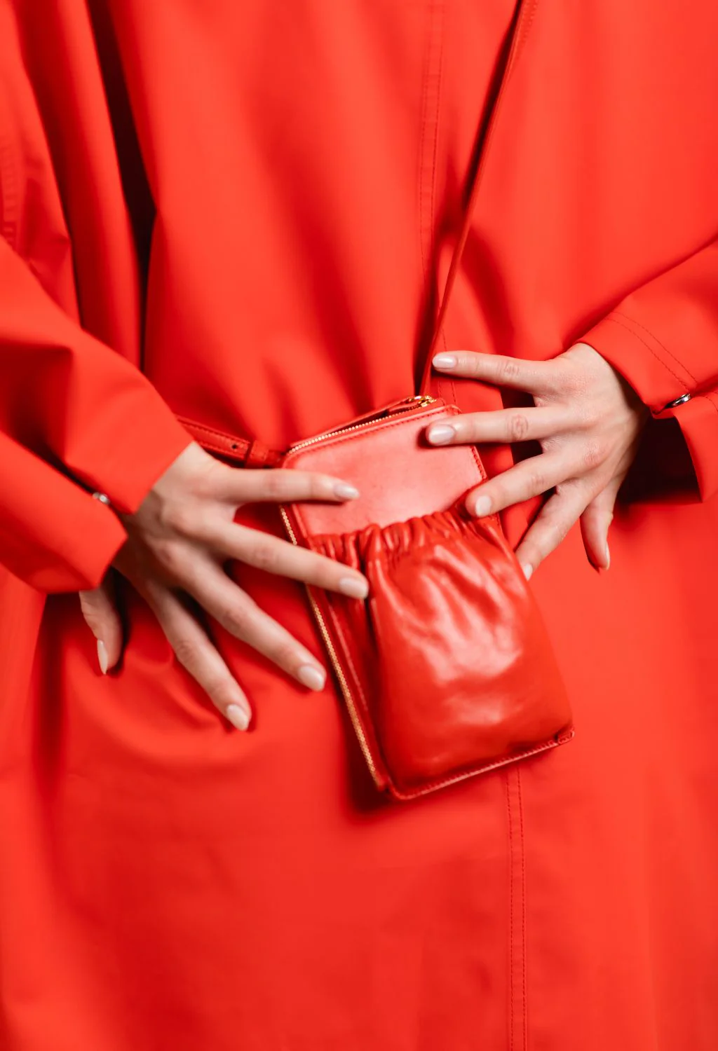 Phone Crossbody Bag | Red - Image 5