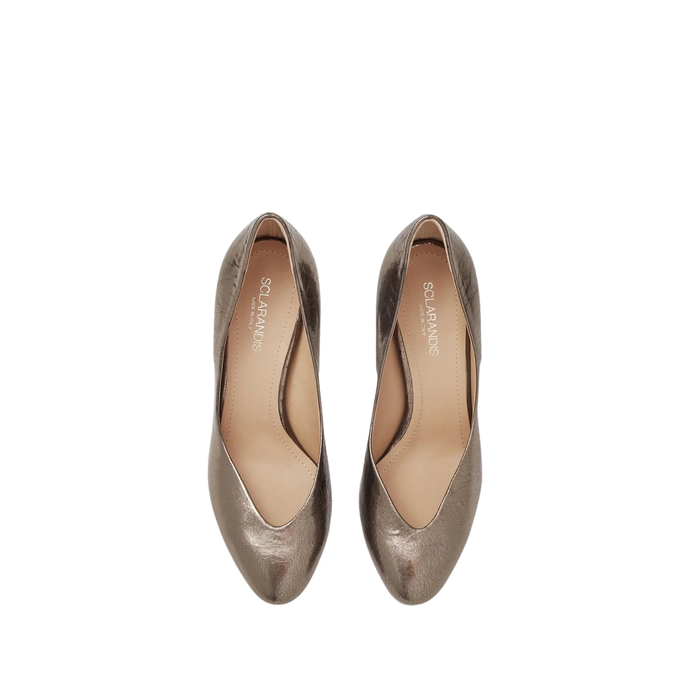 Stella  Bronze Metallic Pumps - Image 3