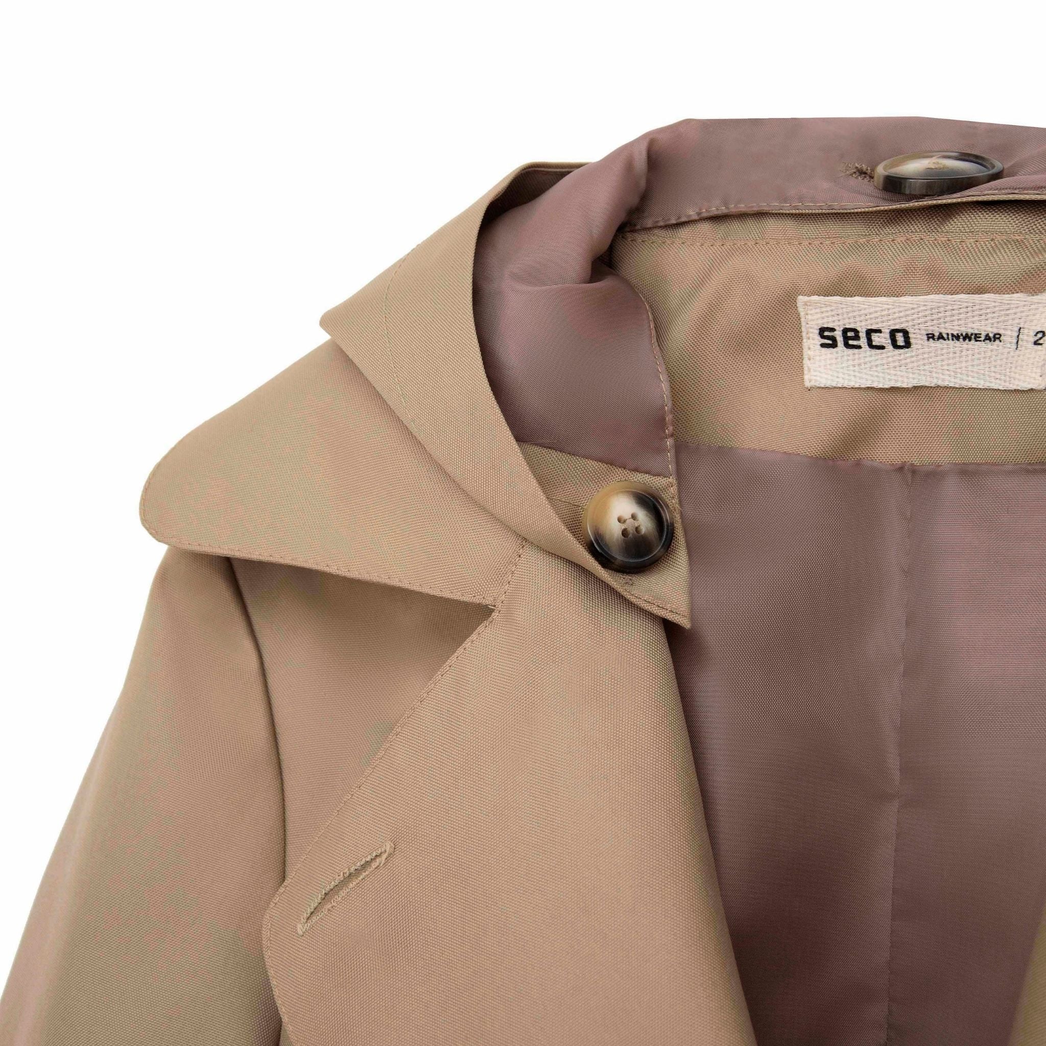 Beige Manhattan Trench Coat - Image 4