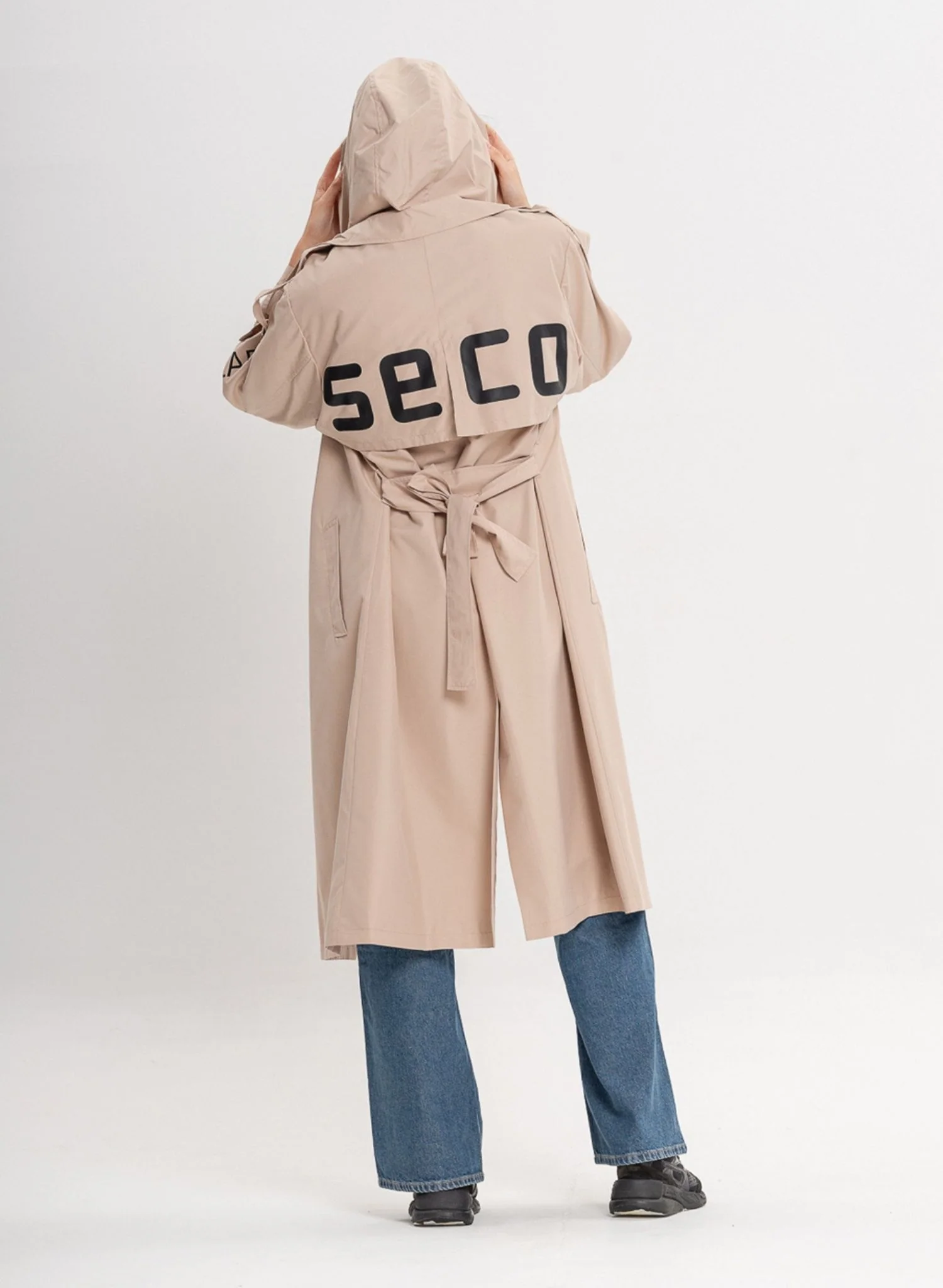Bronx Trench Coat | Beige - Image 11