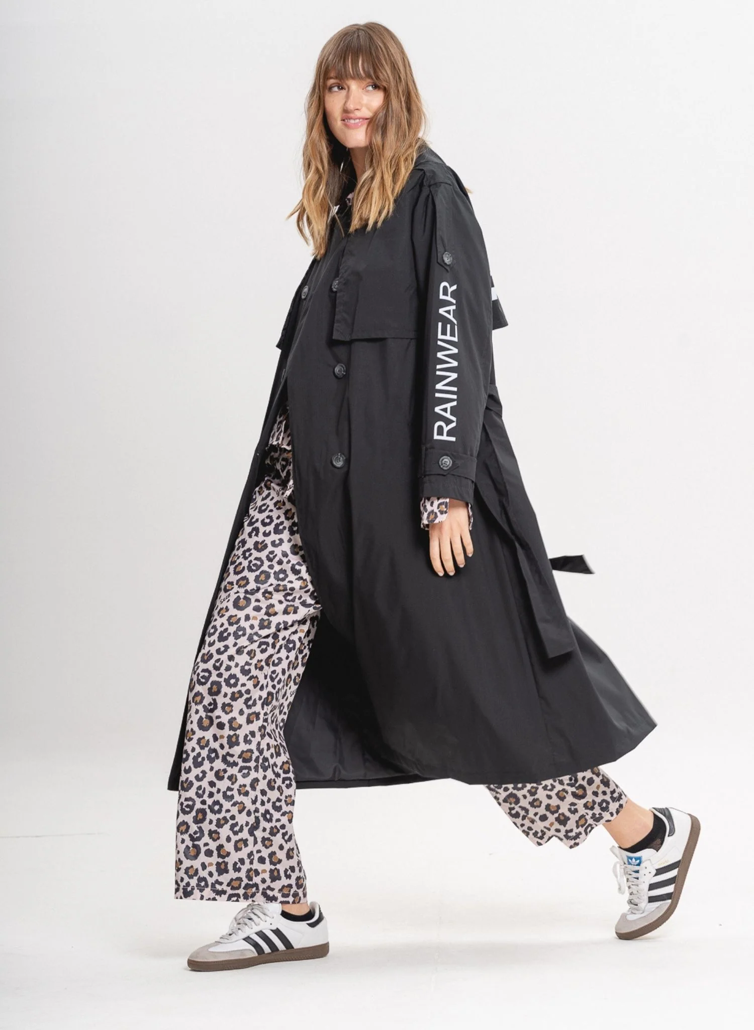 Bronx Trench Coat | Black - Image 11