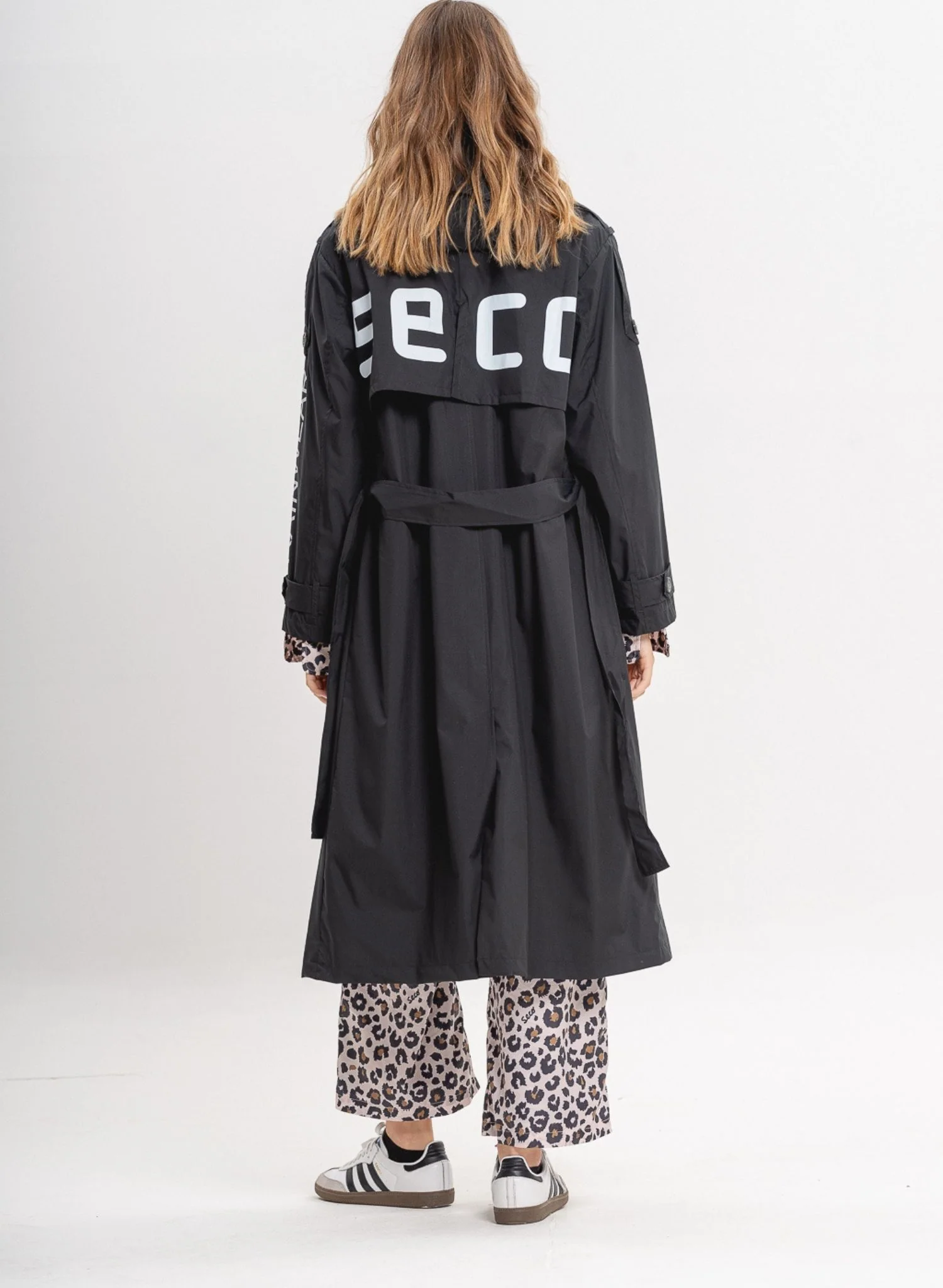 Bronx Trench Coat | Black - Image 14