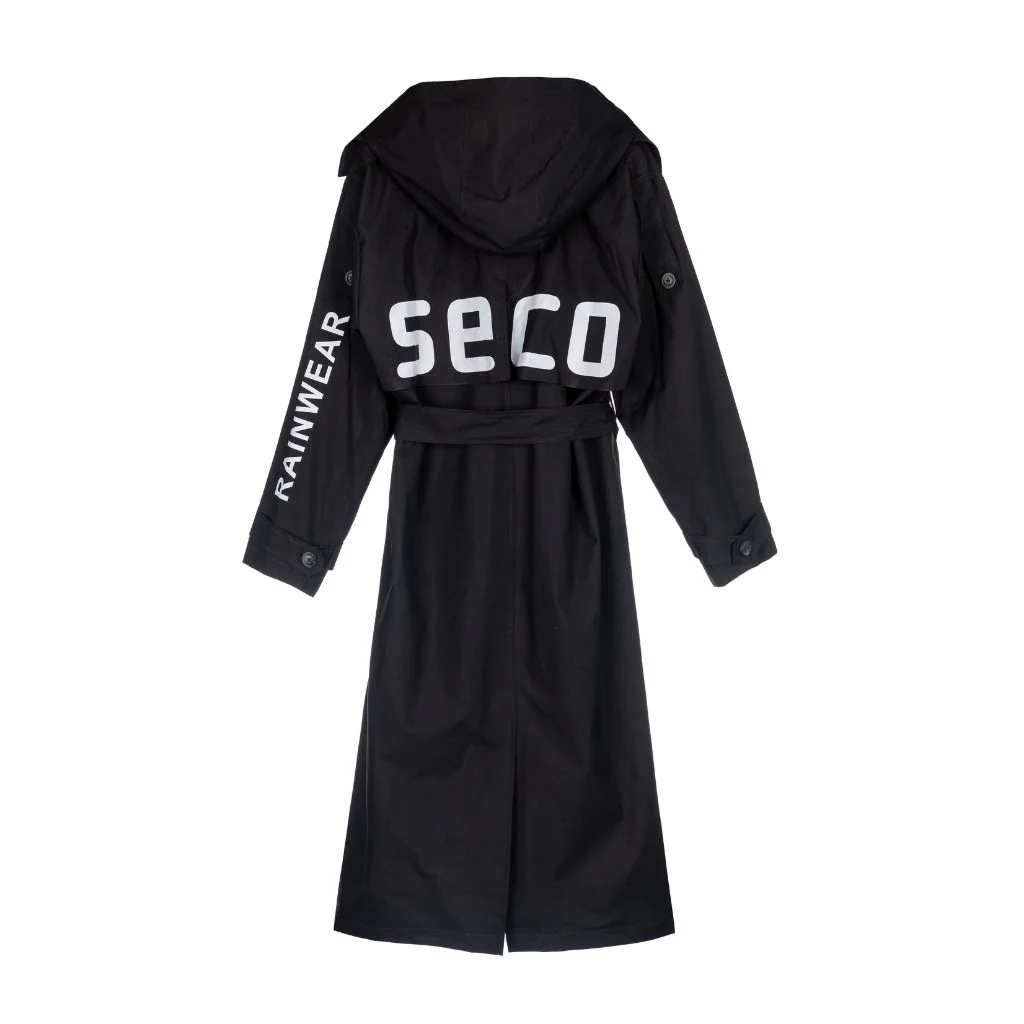 Bronx Trench Coat | Black - Image 3