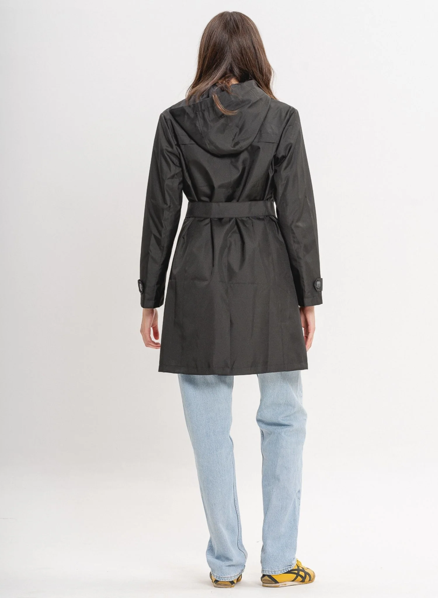 Manhattan Trench Coat | Black - Image 10