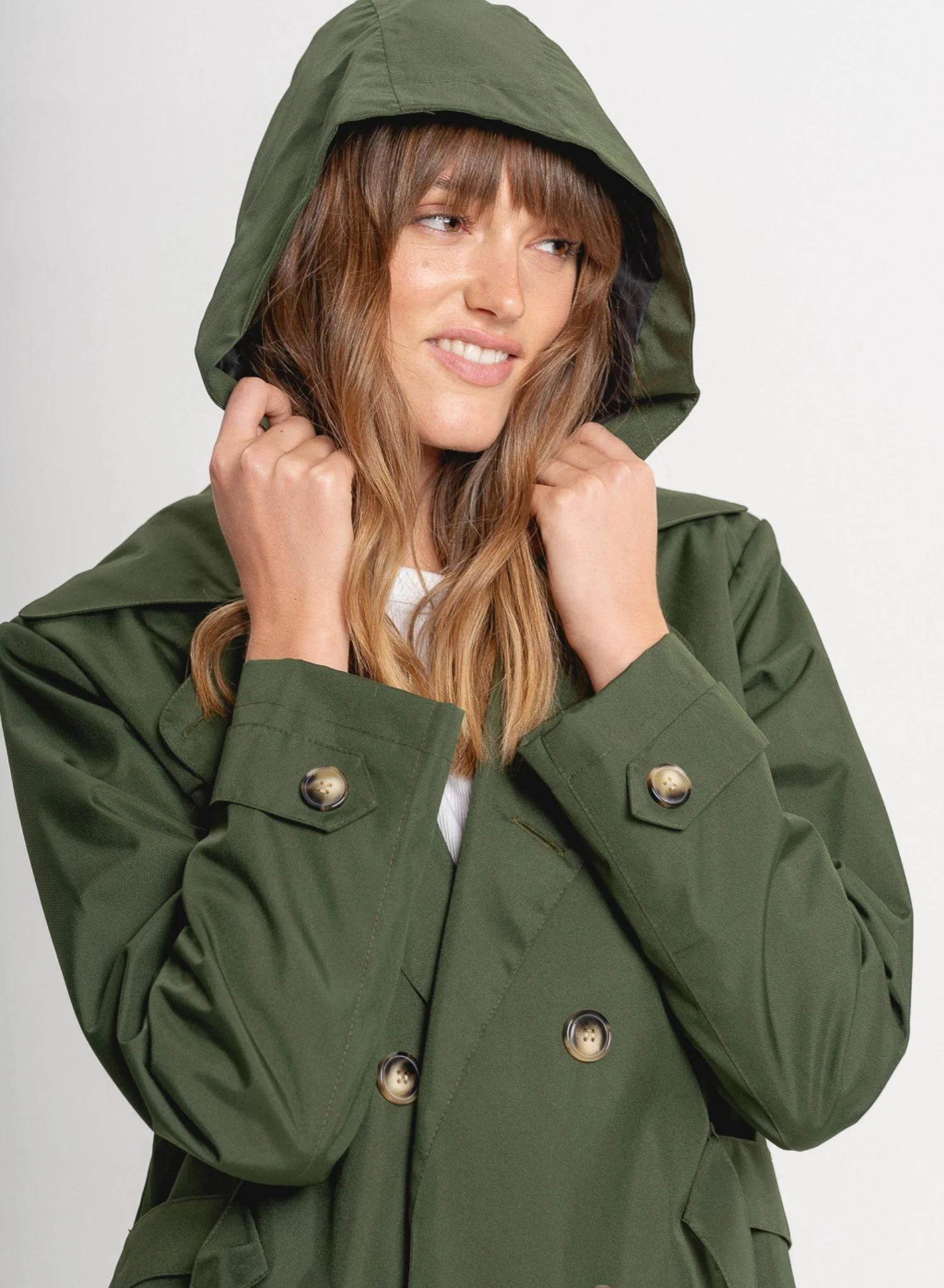 Manhattan Trench Coat | Military - Image 11