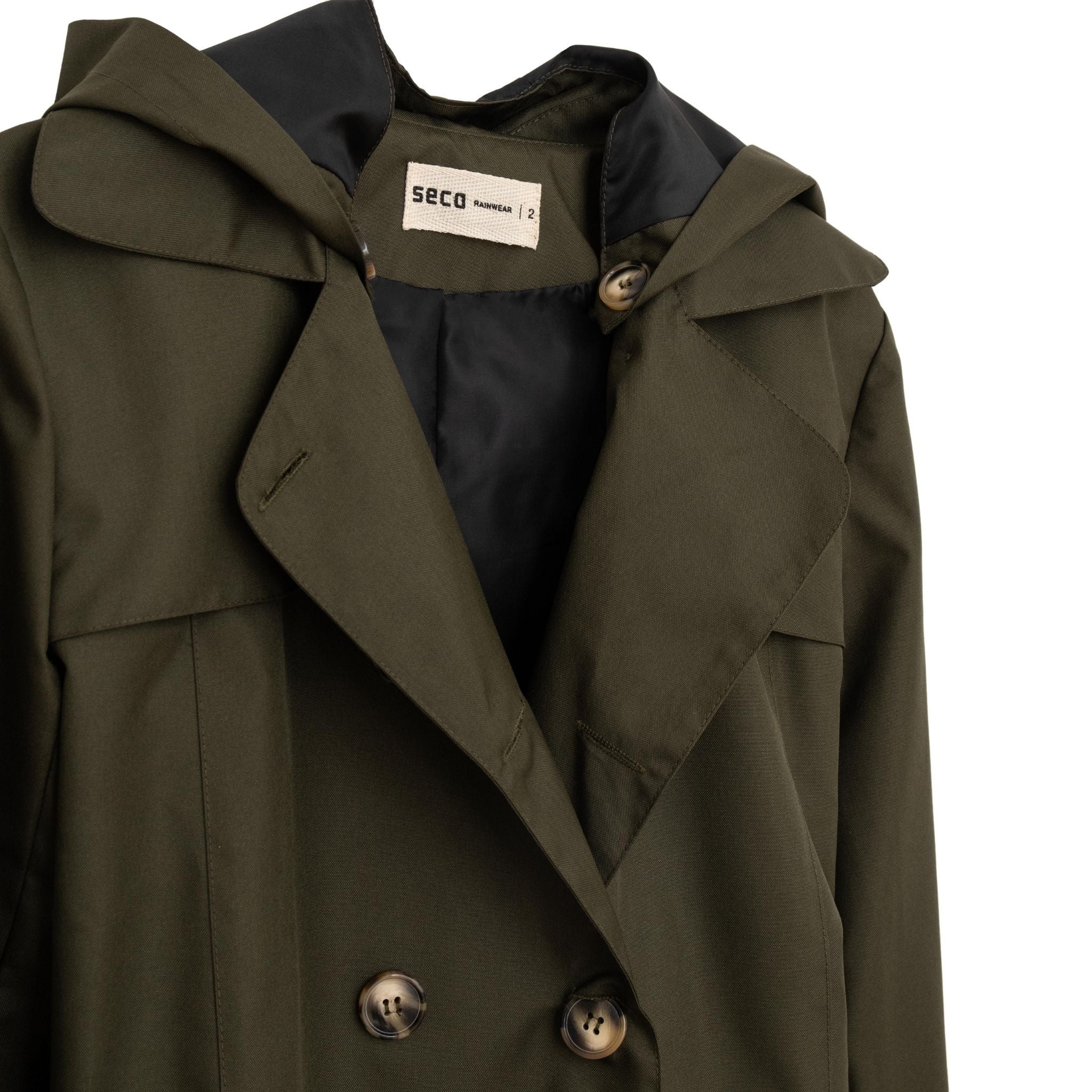 Manhattan Trench Coat | Military - Image 5