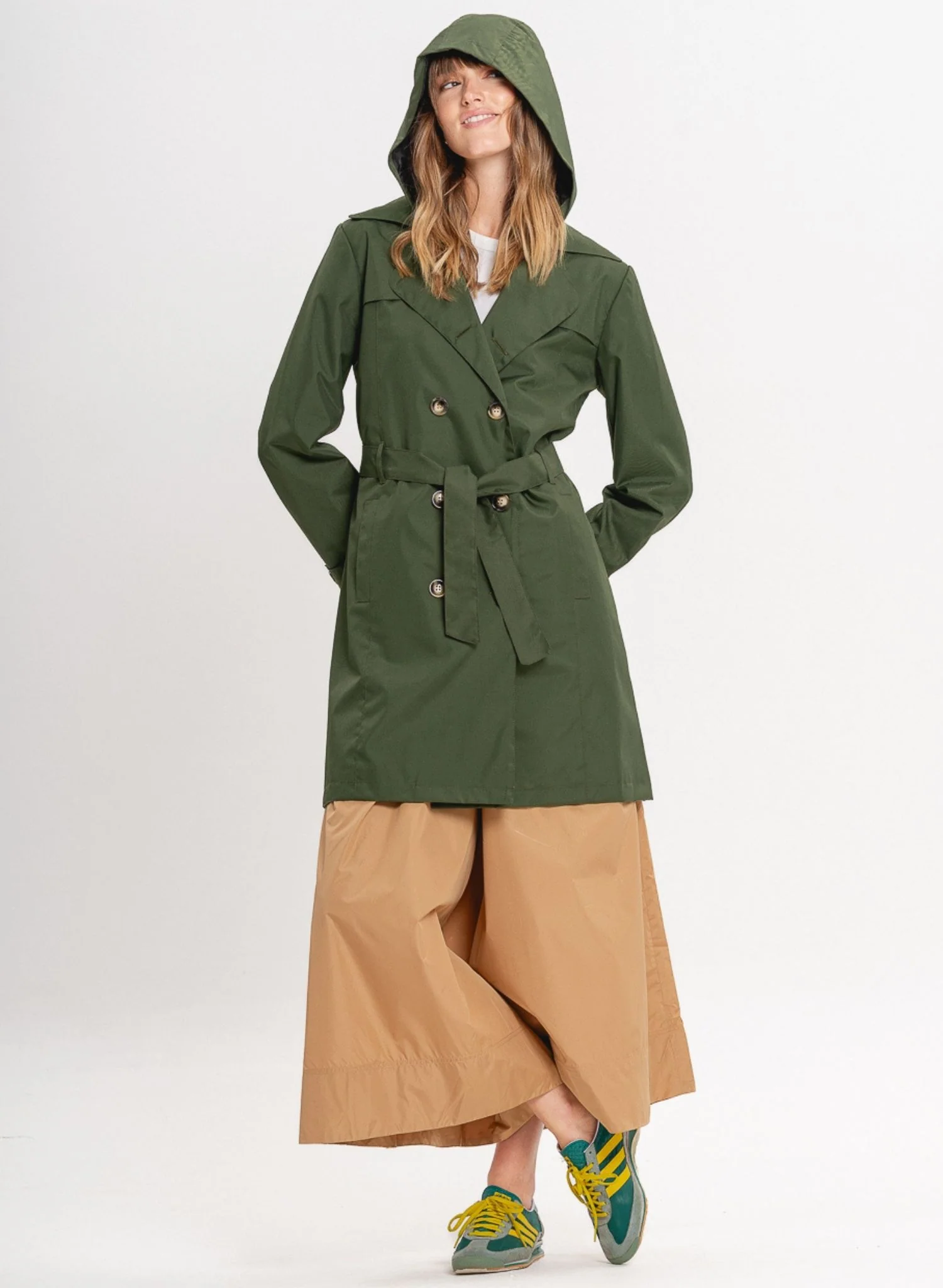 Manhattan Trench Coat | Military - Image 7