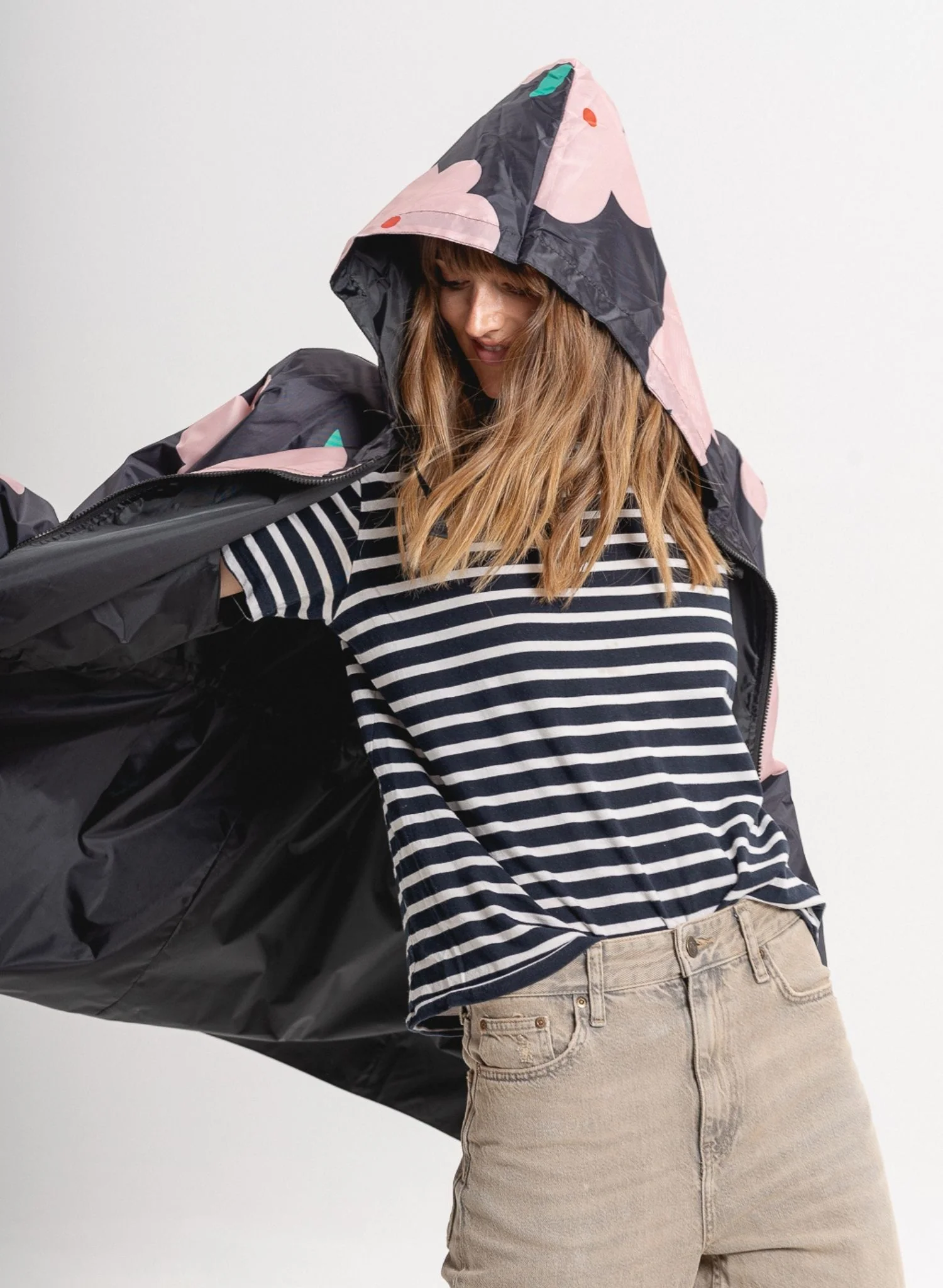 Reversible Flower Print Jacket - Image 12