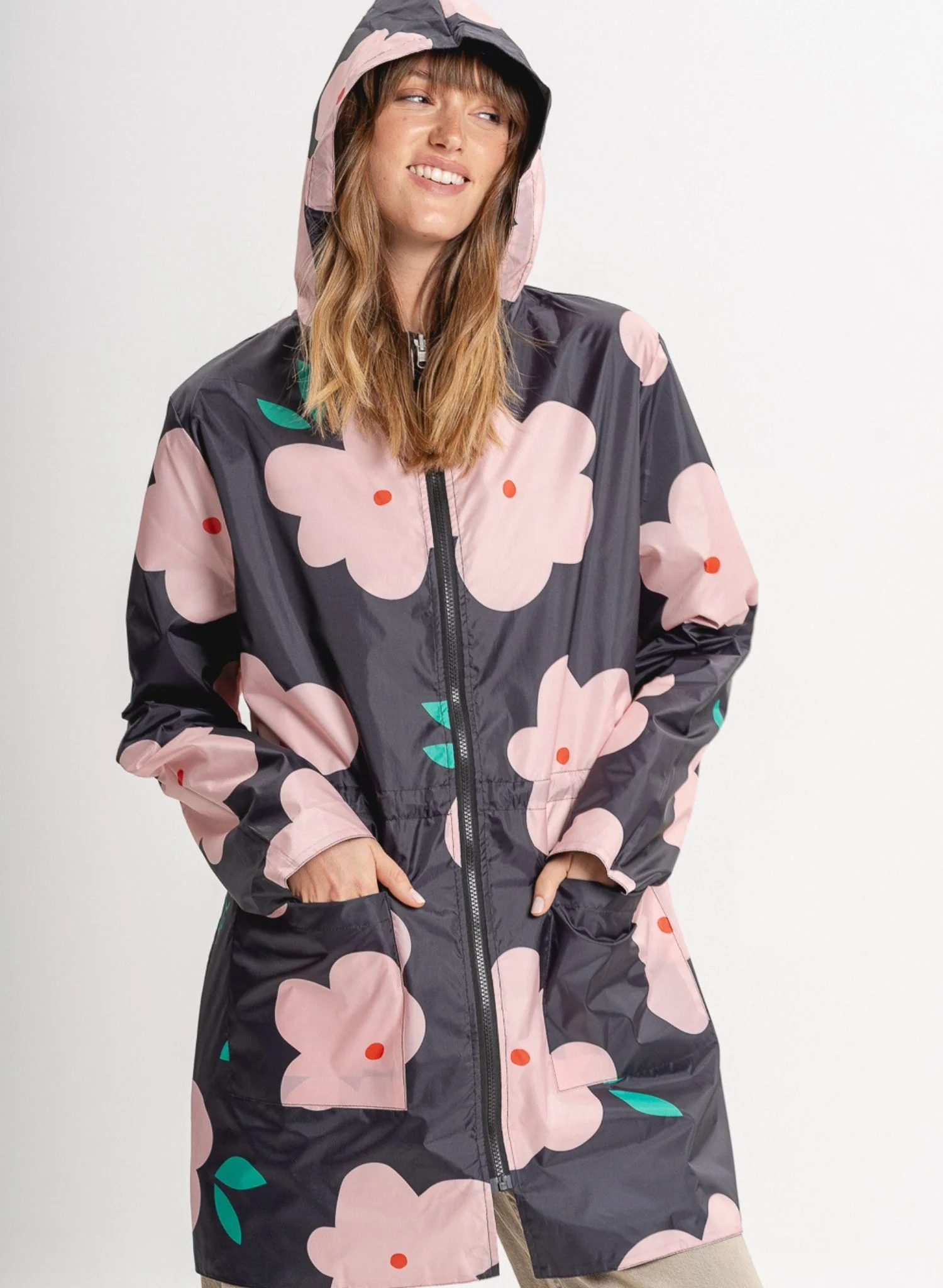Reversible Flower Print Jacket - Image 8