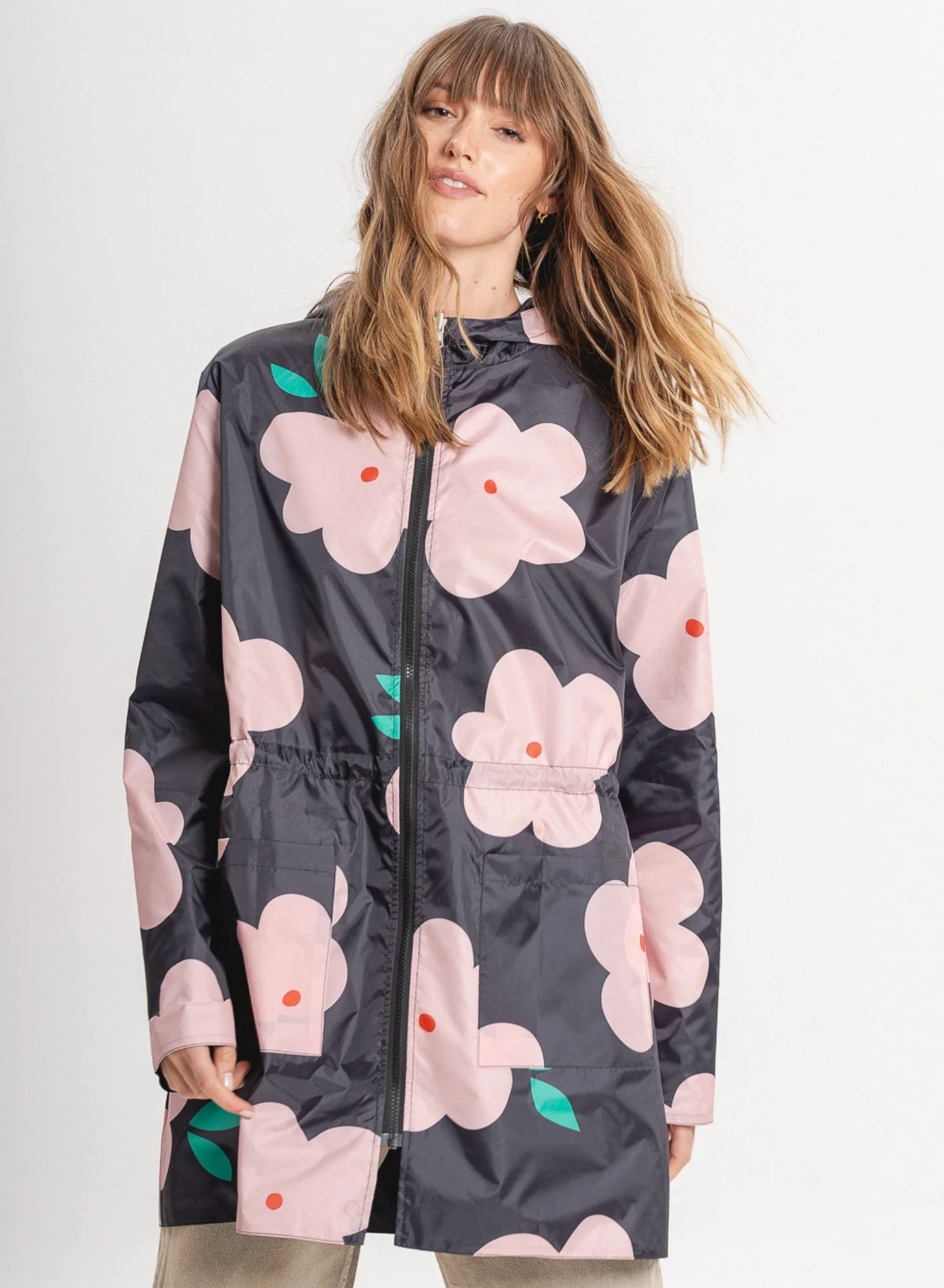 Reversible Flower Print Jacket - Image 9