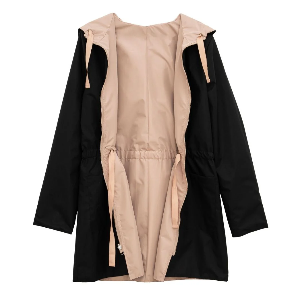 Reversible Print Jacket | Beige - Image 3