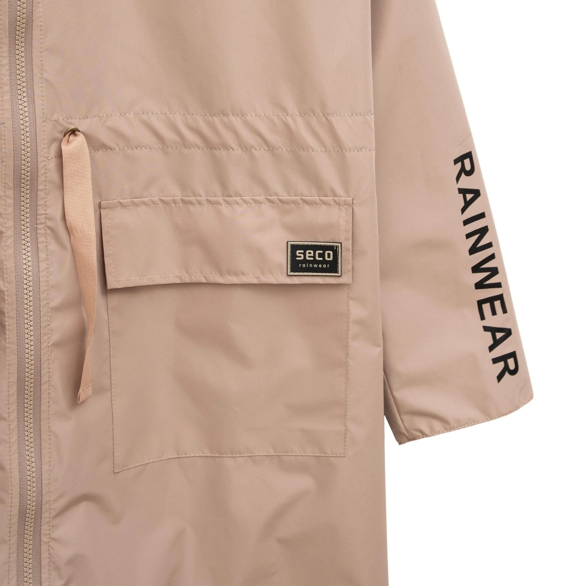 Reversible Print Jacket | Beige - Image 7