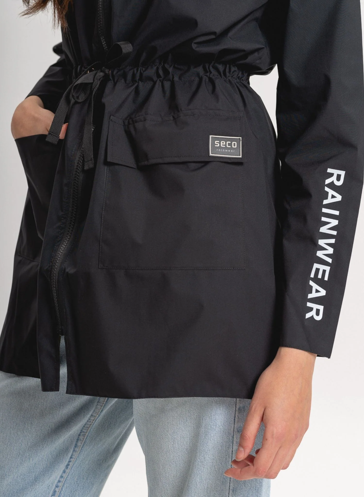 Reversible Print Jacket | Black - Image 12