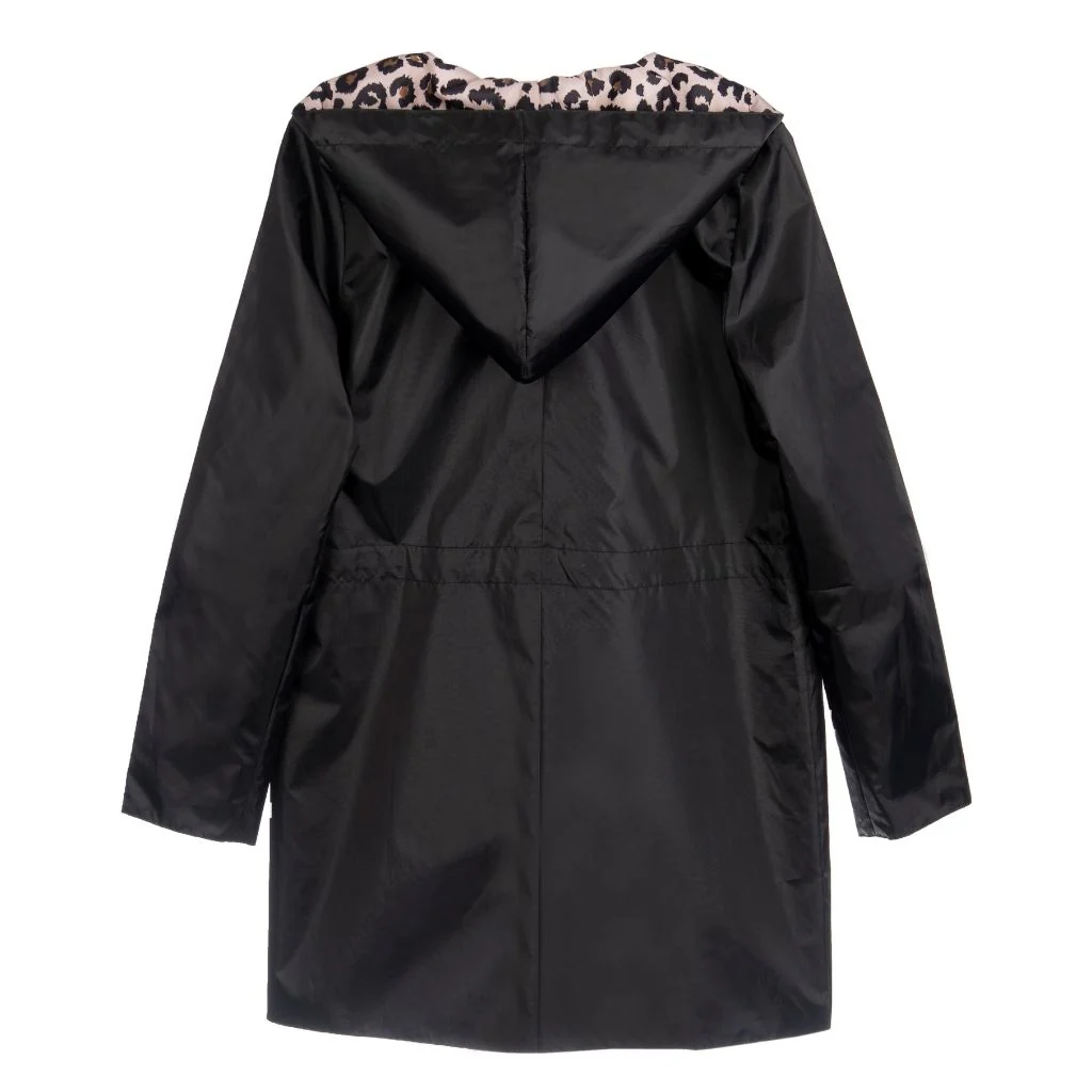 Reversible Print Jacket | Leopard - Image 5