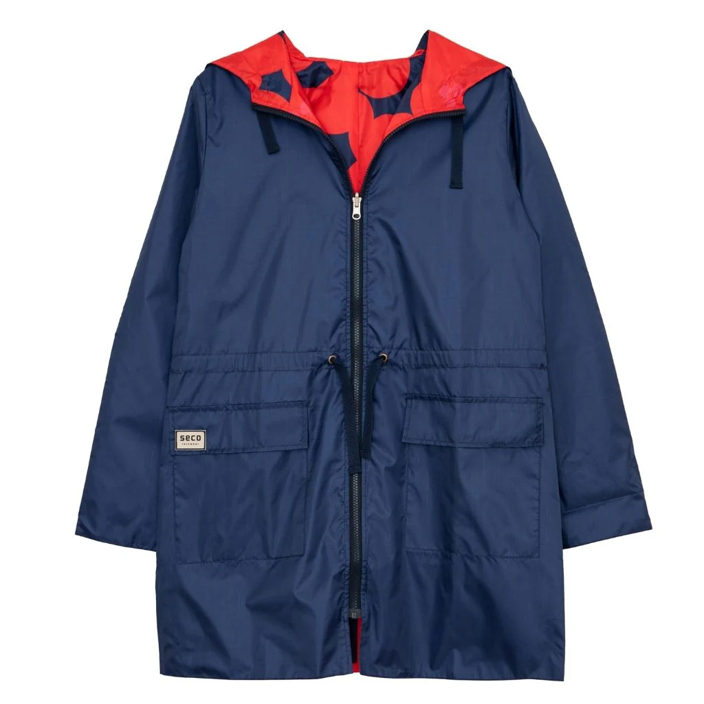 Reversible Print Jacket | Red - Image 3