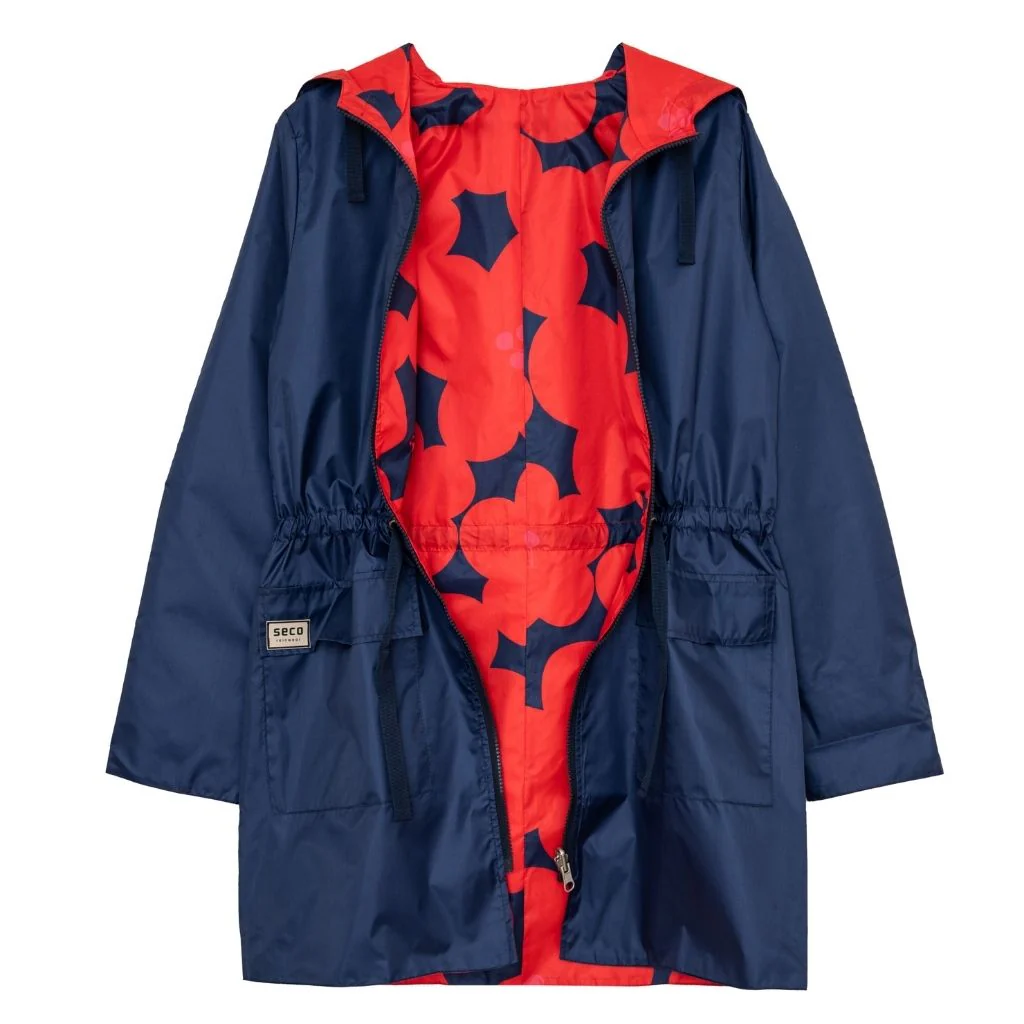 Reversible Print Jacket | Red - Image 4