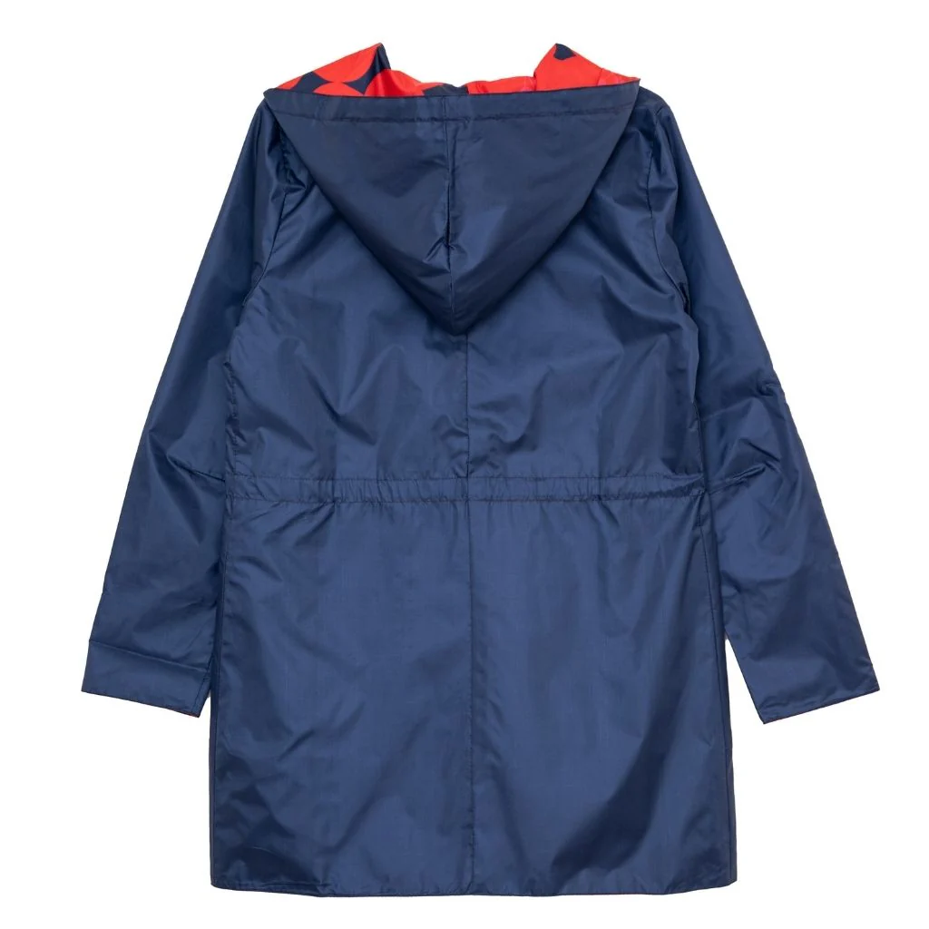 Reversible Print Jacket | Red - Image 5