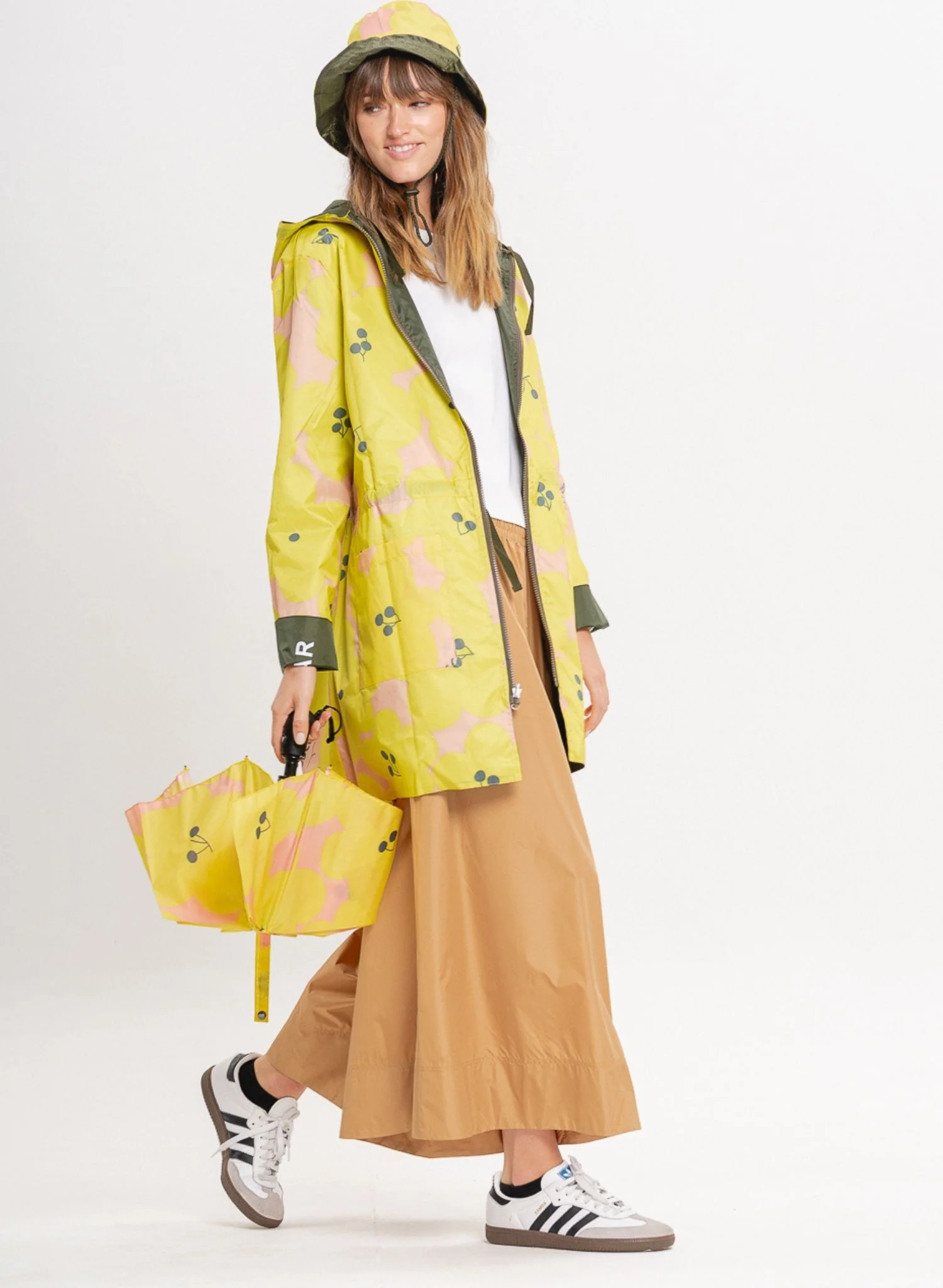 Reversible Print Jacket | Yellow - Image 10