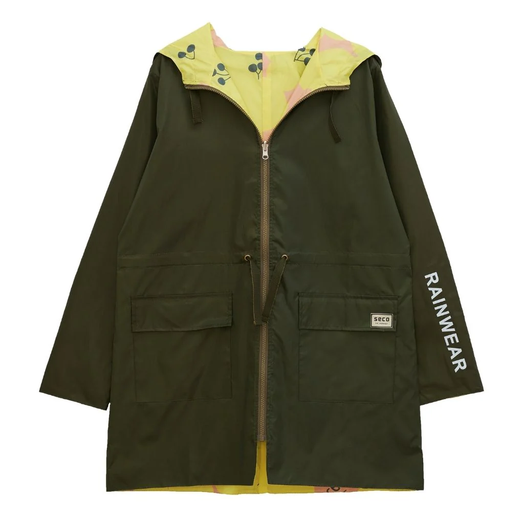 Reversible Print Jacket | Yellow - Image 2